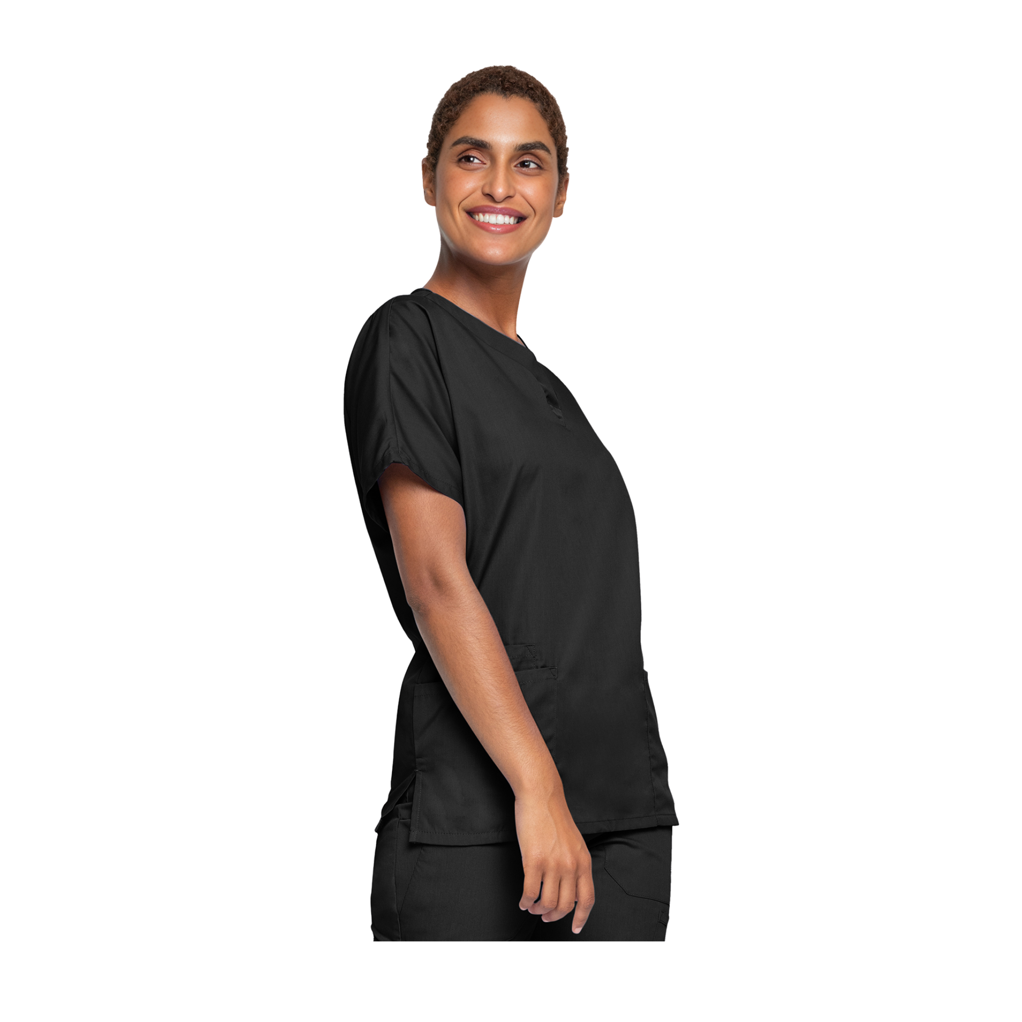 Guéthary - Medical tunic - V-neck - Short sleeves - Women - Cherokee - Color 2