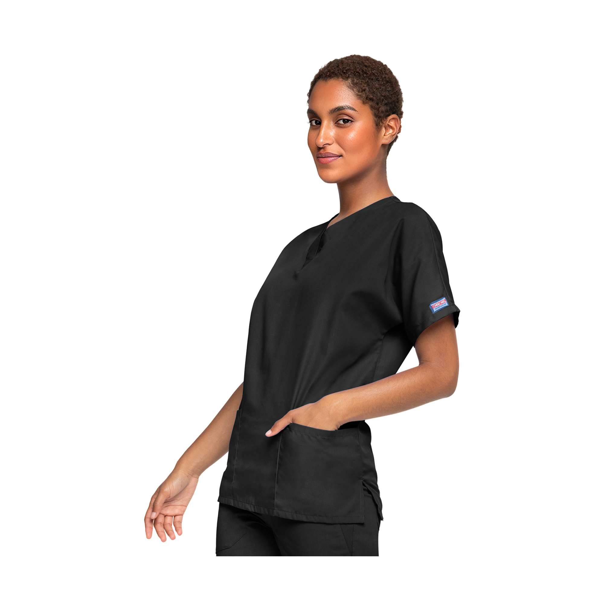 Guéthary - Medical tunic - V-neck - Short sleeves - Women - Cherokee - Color 2
