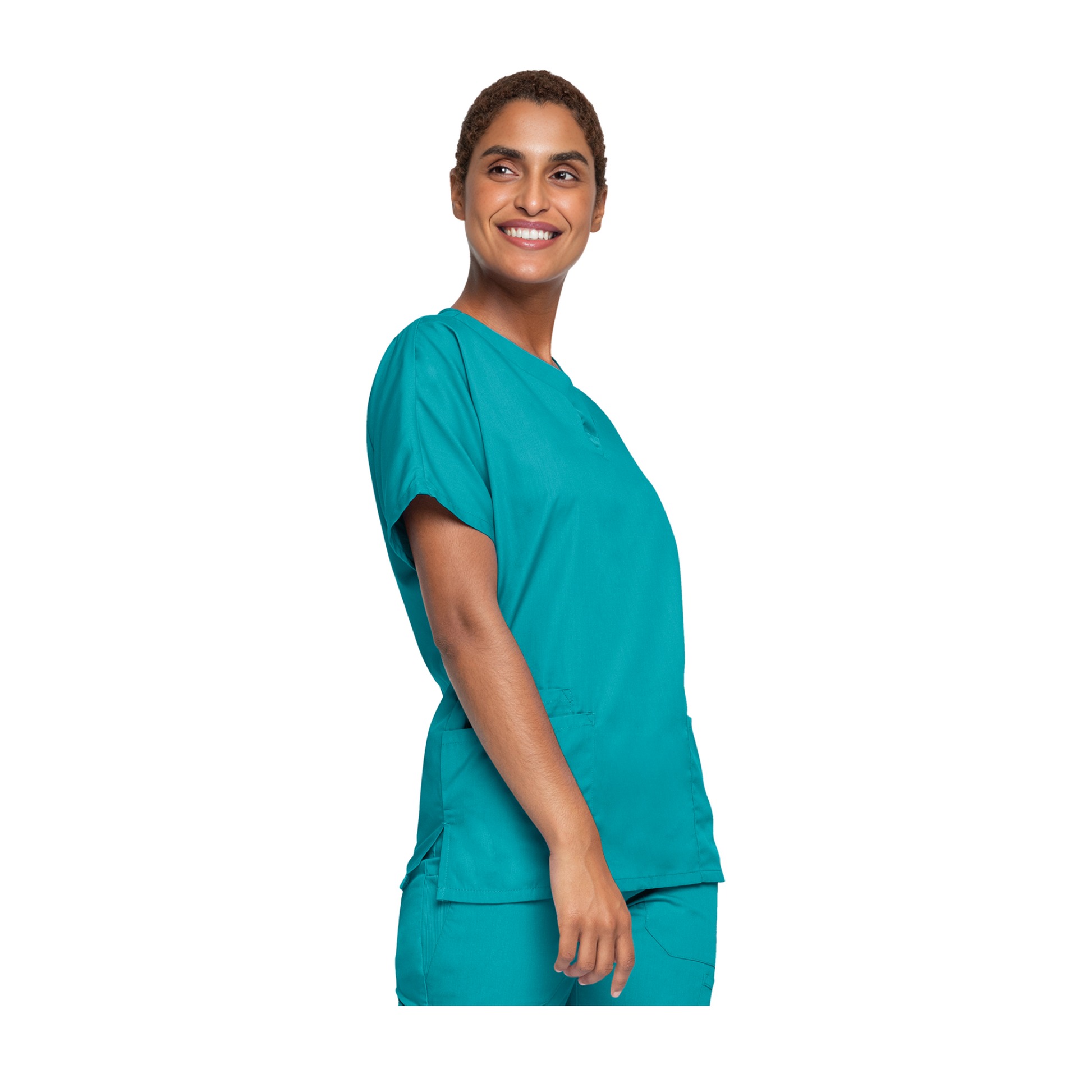 Guéthary - Tunique médicale - Col V - Manches courtes - Femme - Cherokee - Couleur 1 - My Médical