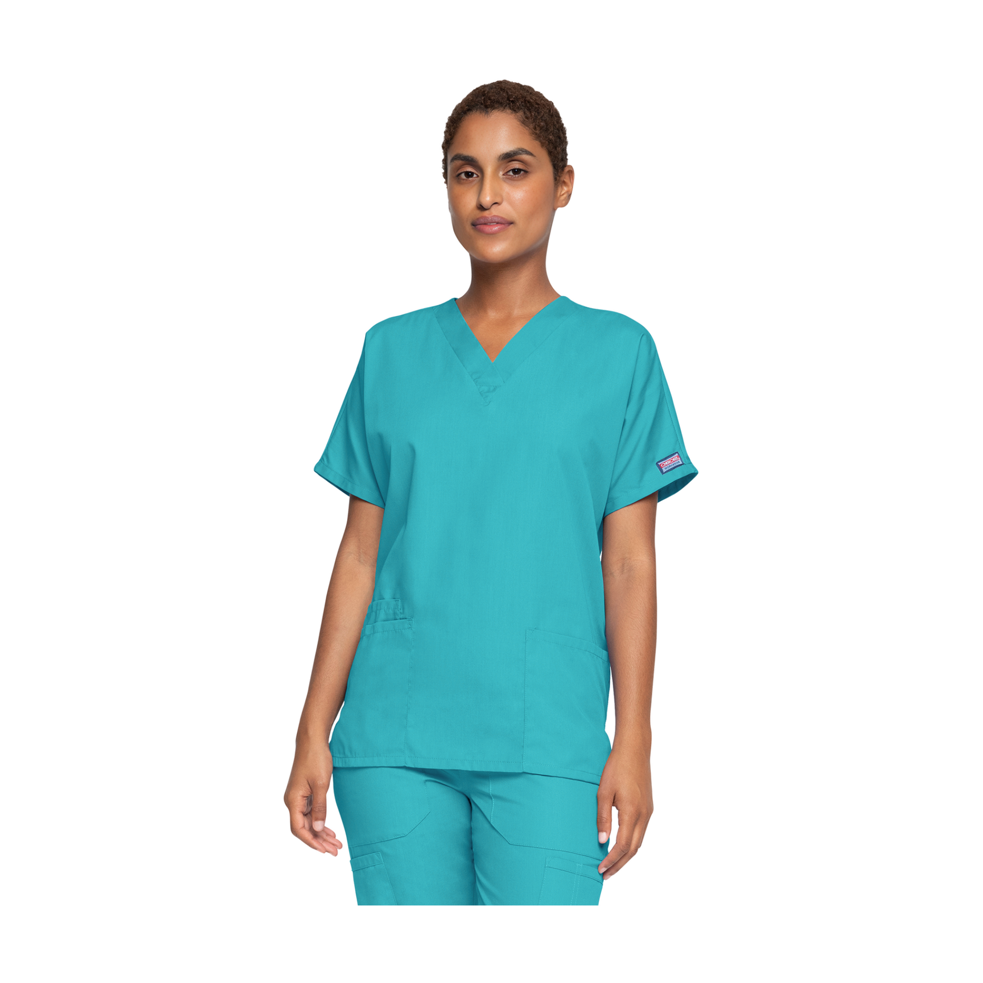 Guéthary - Tunique médicale - Col V - Manches courtes - Femme - Cherokee - Couleur 1 - My Médical