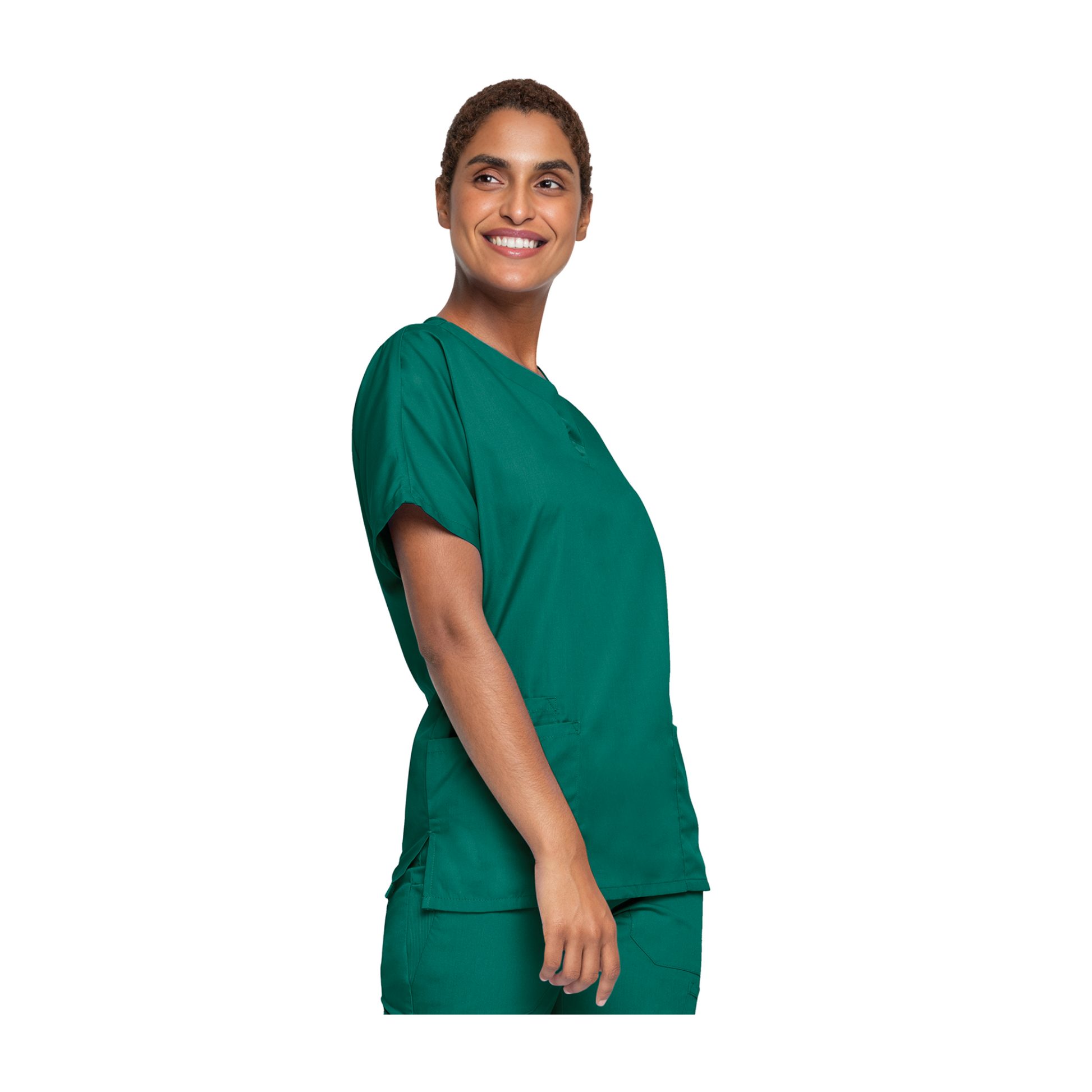 Guéthary - Tunique médicale - Col V - Manches courtes - Femme - Cherokee - Couleur 1 - My Médical