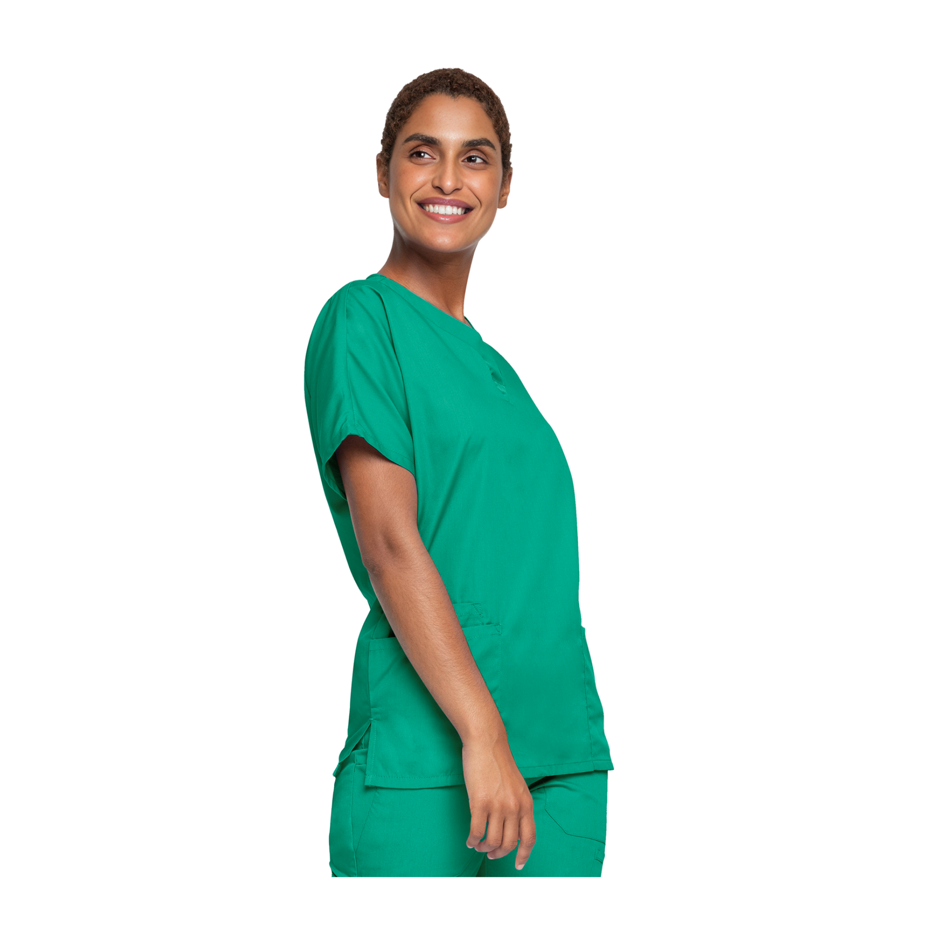 Guéthary - Tunique médicale - Col V - Manches courtes - Femme - Cherokee - Couleur 1 - My Médical