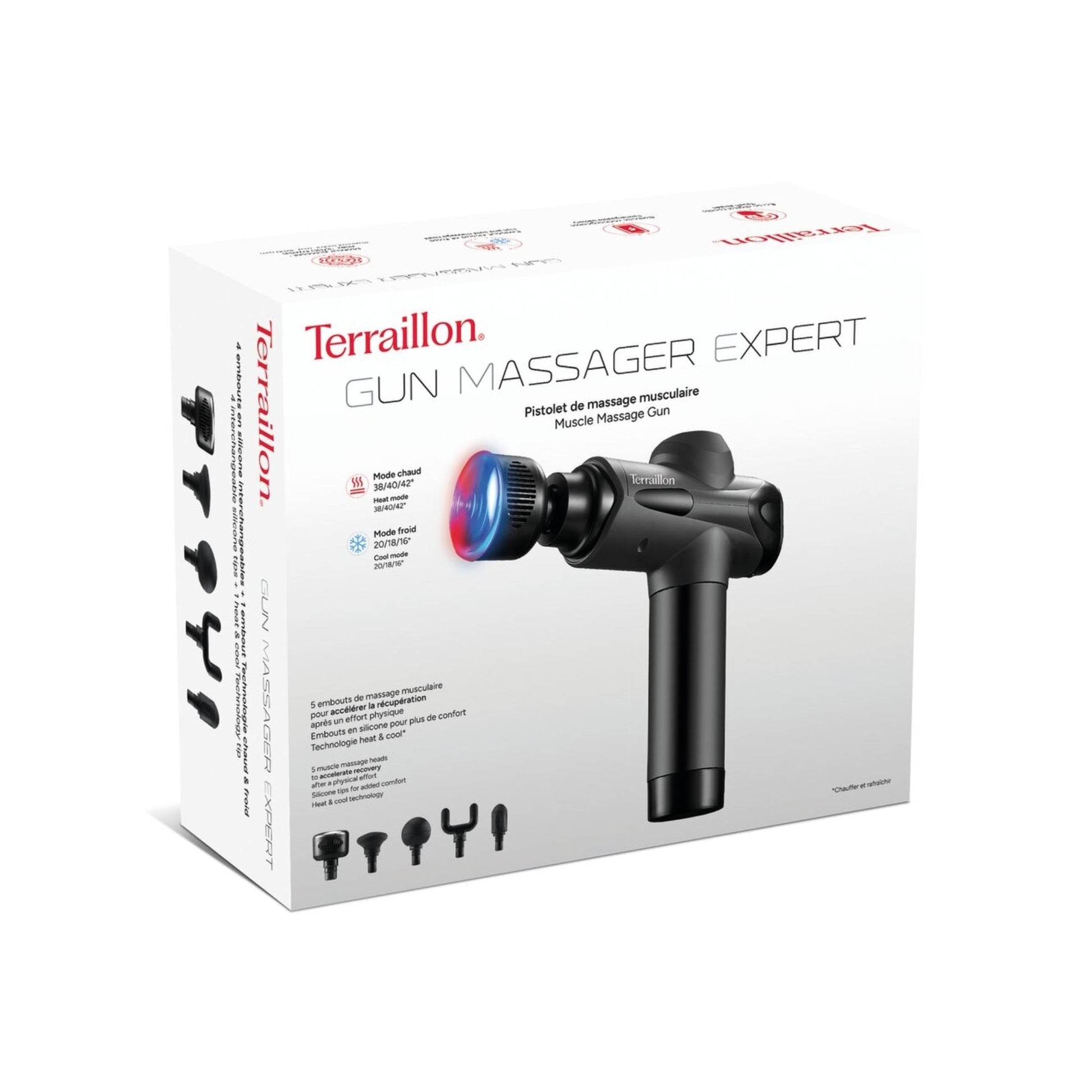 Gun Massager Expert - Pistolet de massage - Terraillon - My Médical