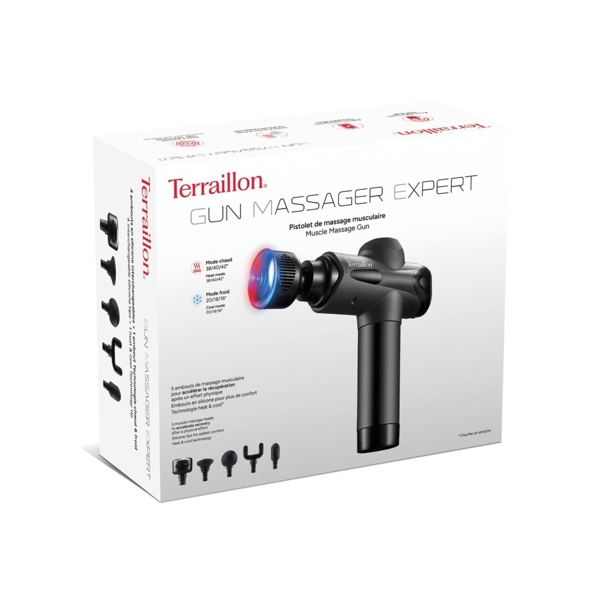 Gun Massager Expert - Pistolet de massage - Terraillon - My Médical