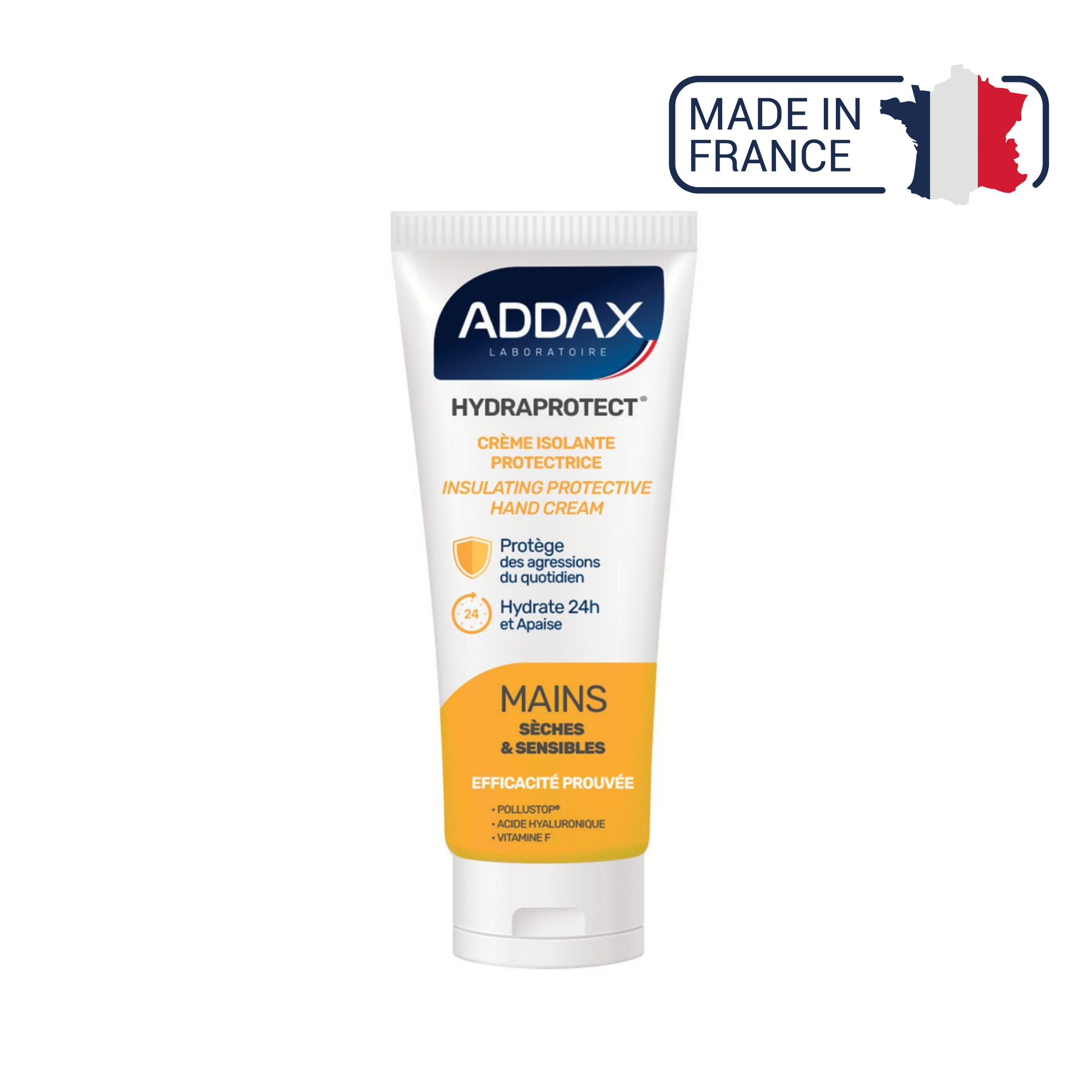 HYDRAPROTECT® - Crème mains isolante protectrice - 100 ml - Laboratoire Addax Laboratoire Addax 