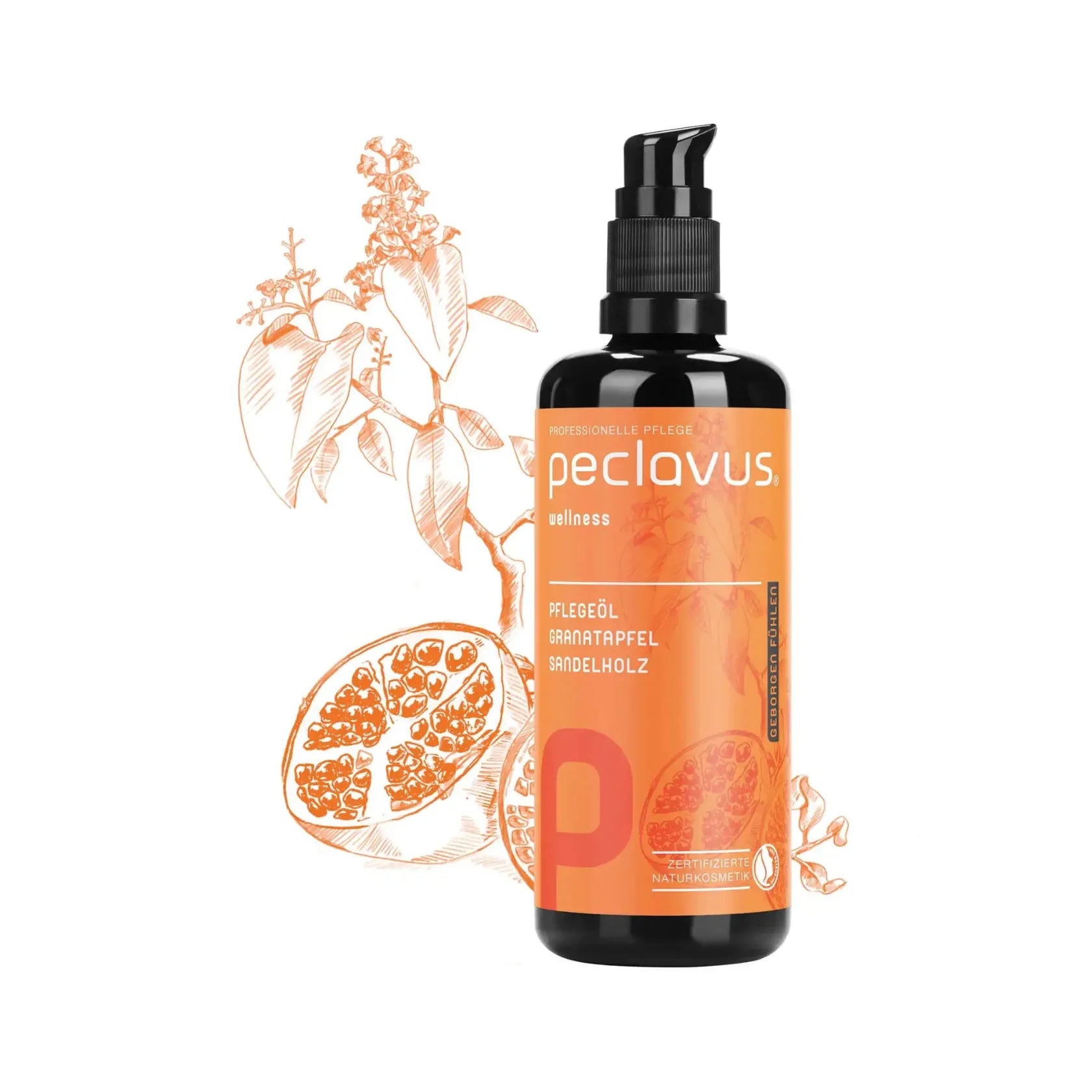 Care oil - Pomegranate Sandalwood - Peclavus