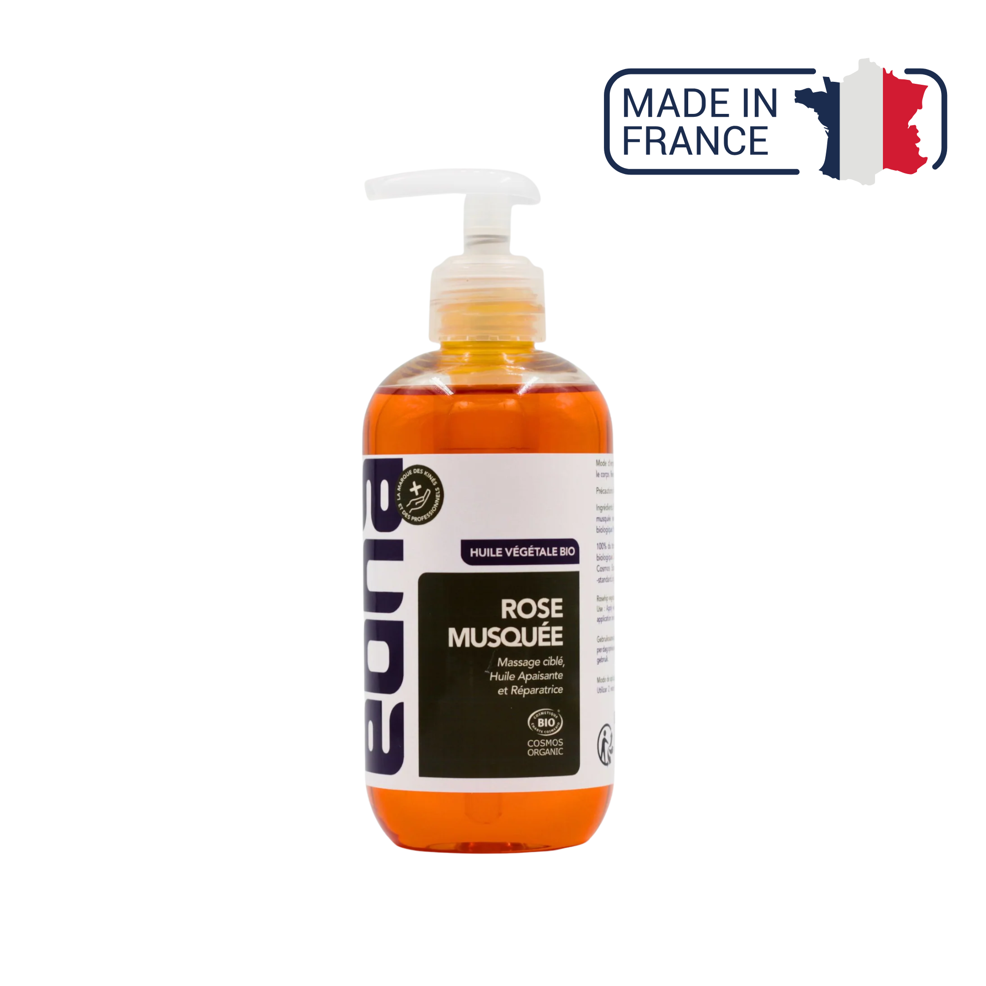 Huile de massage - Rose Musquée - 250 ml - Bio - Eona - My Médical