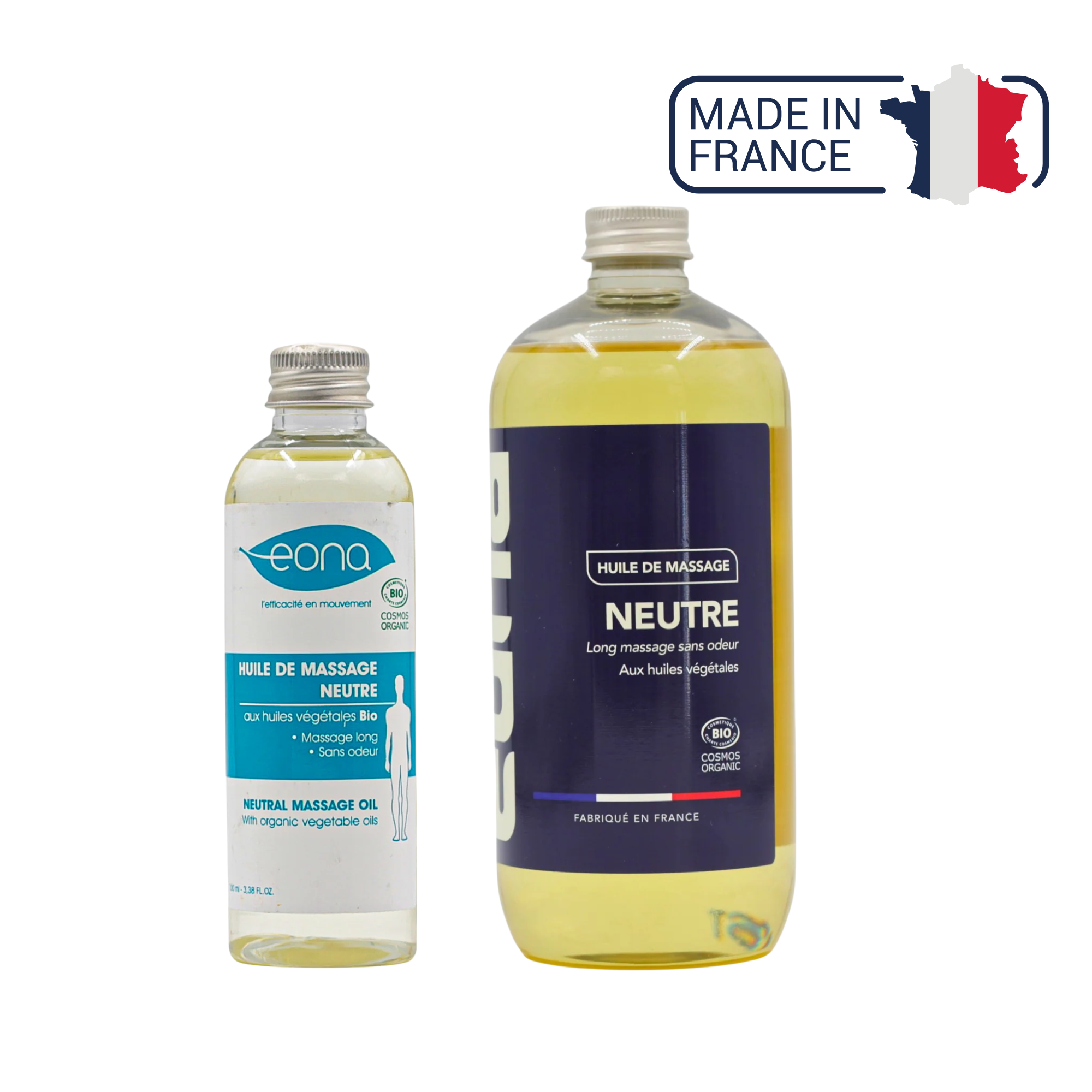 Massage oil - Neutral - Organic - Eona