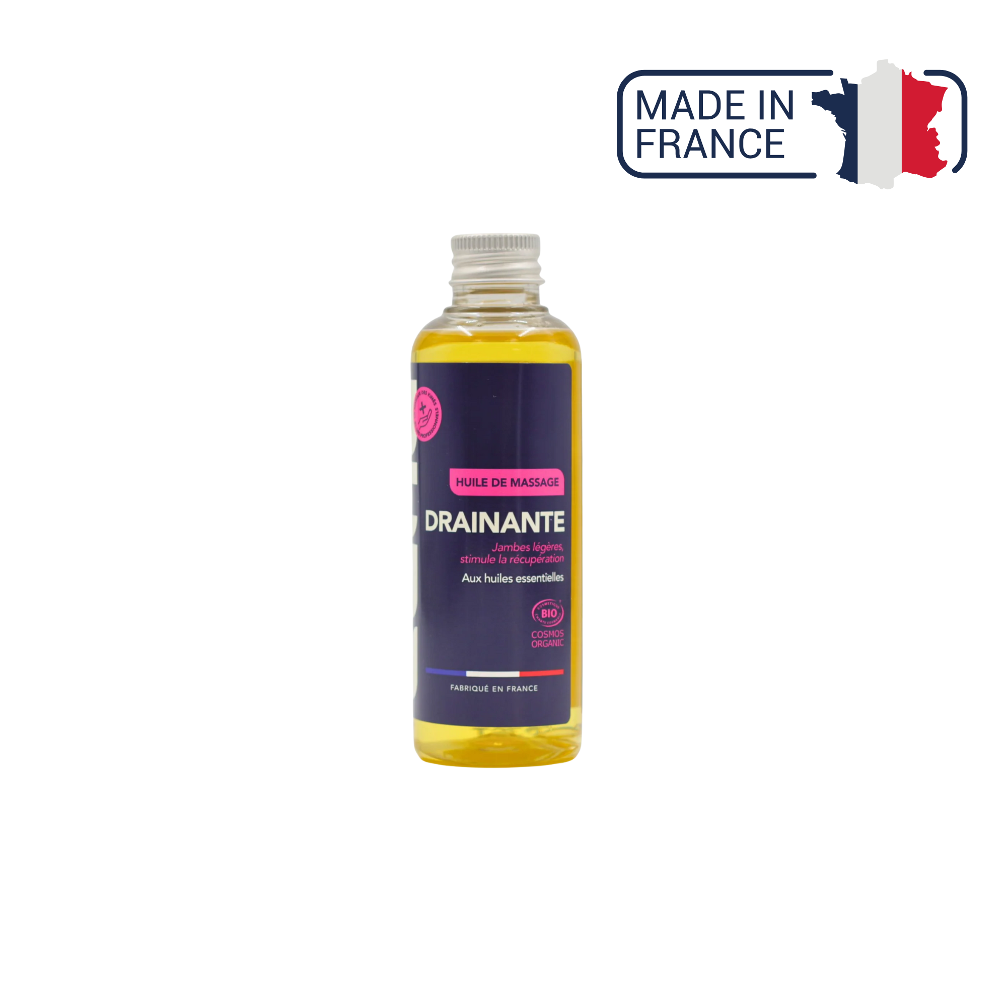 Huile de massage - Drainante - Bio - 2 contenances - Eona