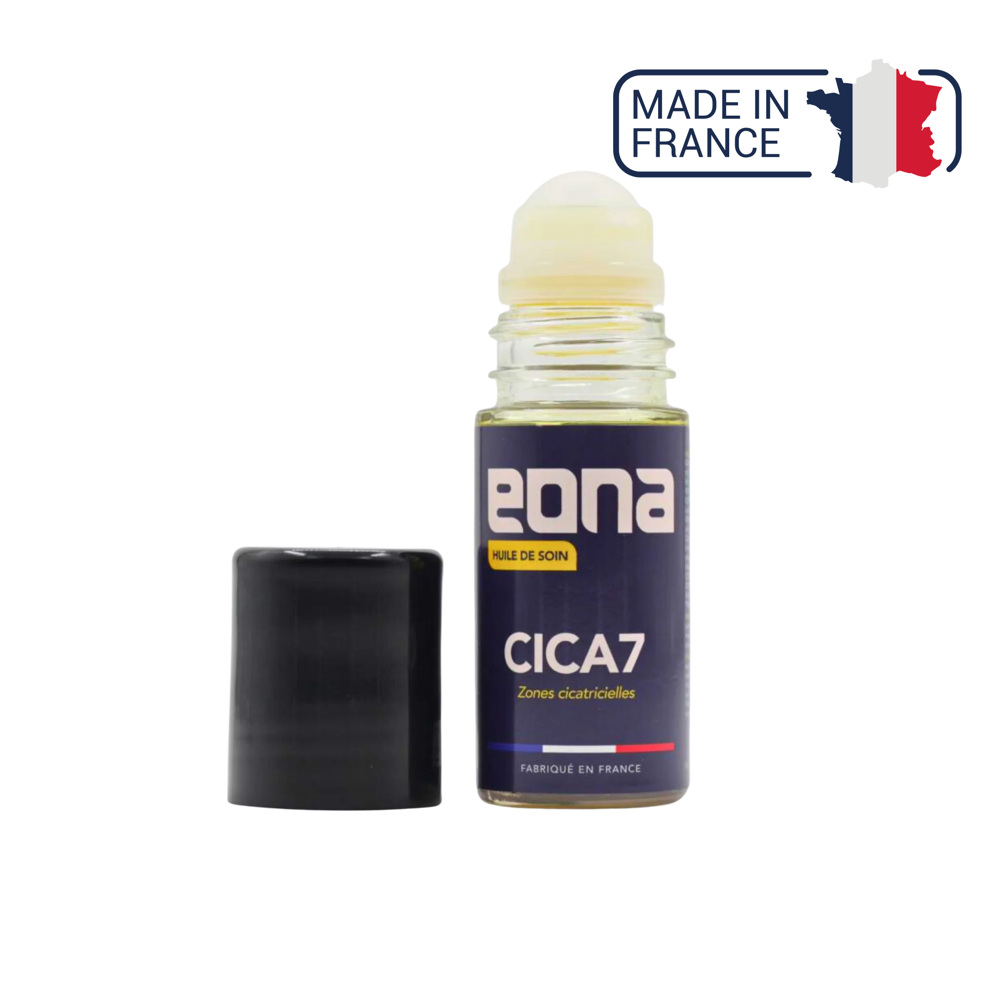 Huile de soin - Cica7 - Zones Cicatricielles - Roll-On - Eona