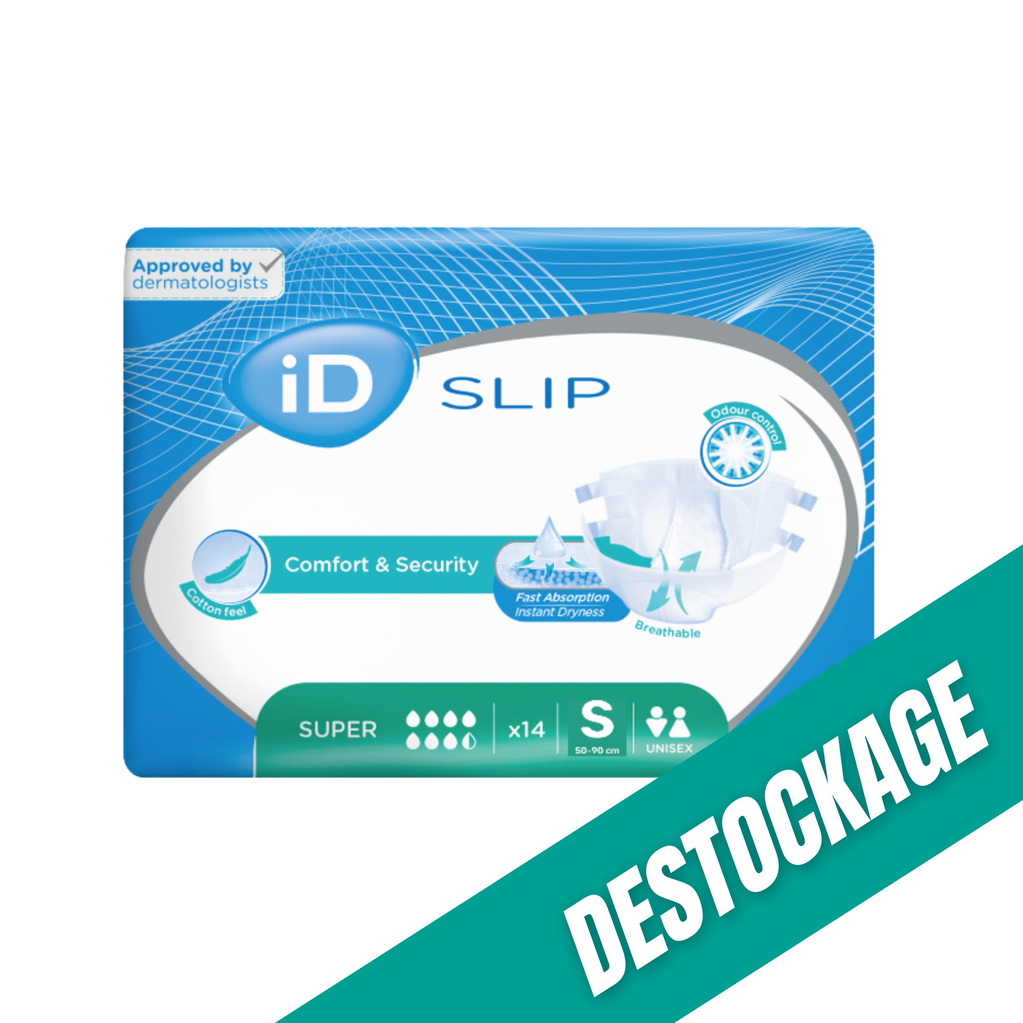 ID Slip - Couches adultes - Tailles & Absorptions Variées // Destockage