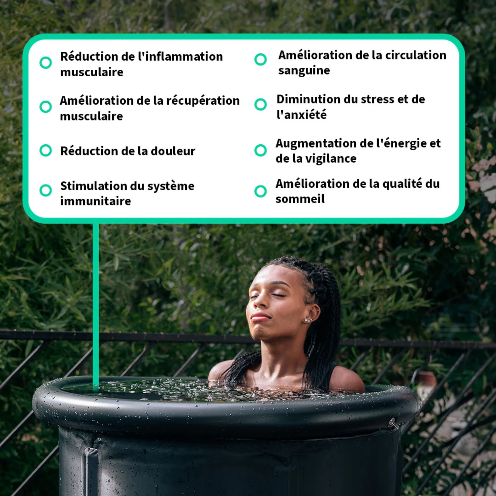 Ice Bath Pro - 460L Portable Basin - Jolt