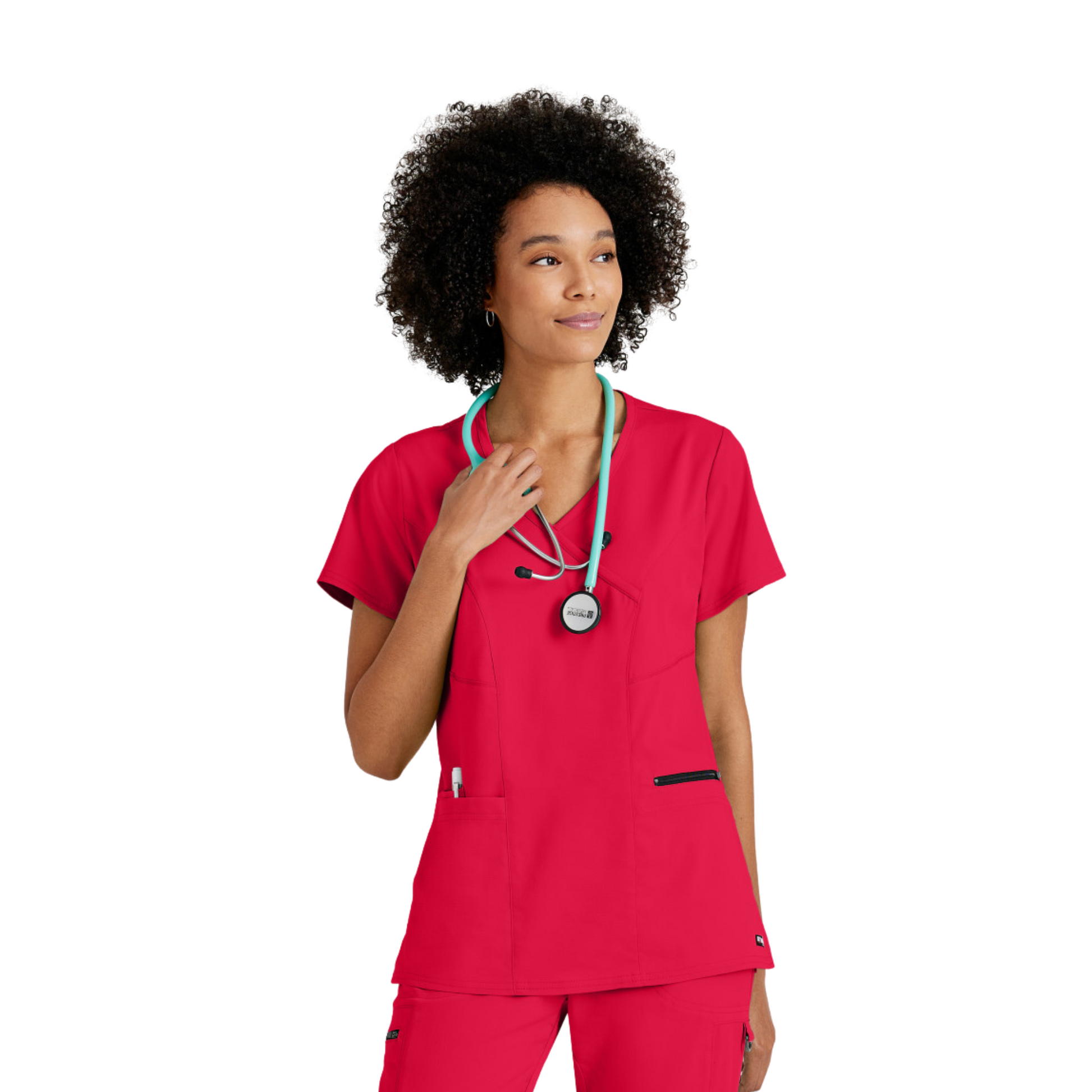 Kim Top - Tunique médical élégante - Femme - Grey’s Anatomy Stretch GREYS ANATOMY STRETCH