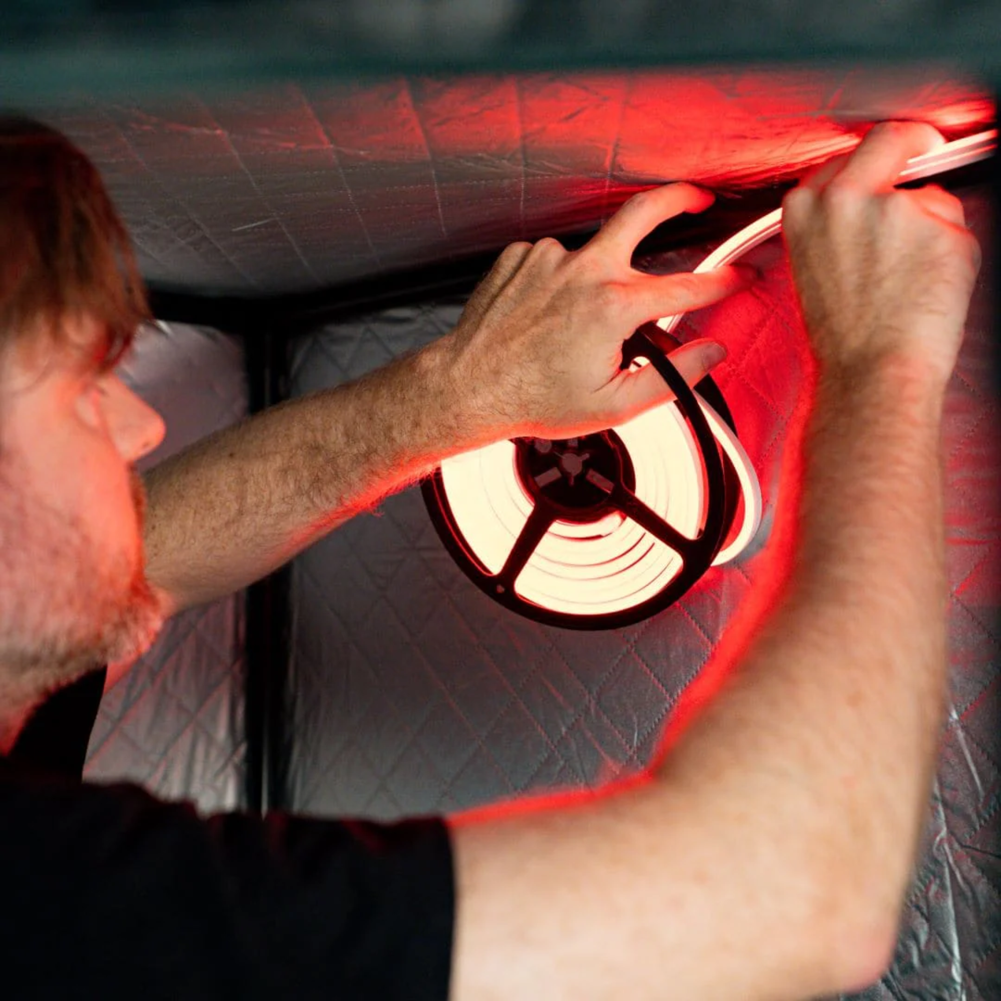 Red LED light 3.35 m - Hammam/Sauna - Jolt