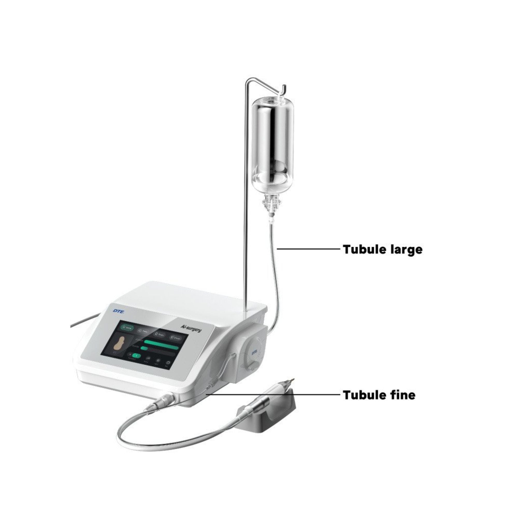 Ligne d'irrigation stérilisable pour poche Surgic Smart - large ou fine - WoodPecker