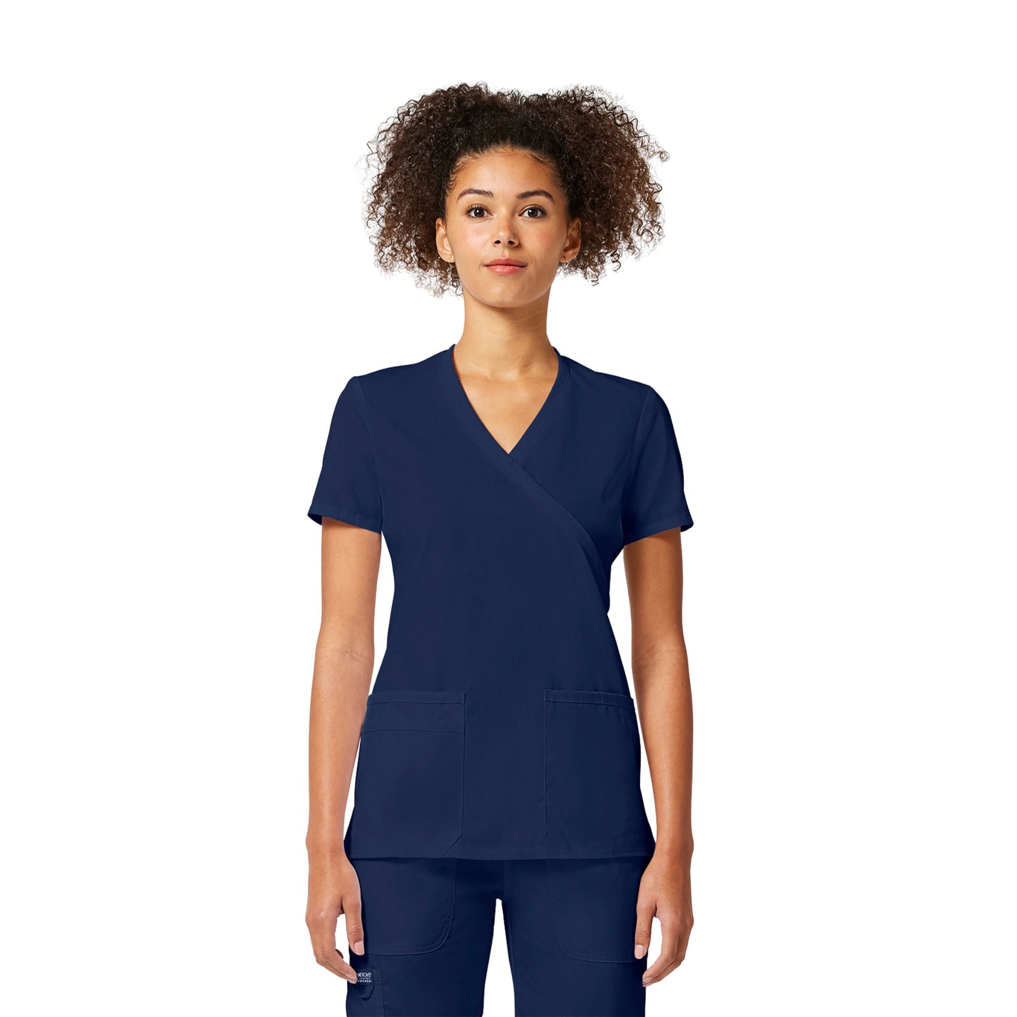 Limoges - Medical tunic - Wrap effect - Short sleeves - Women - Cherokee