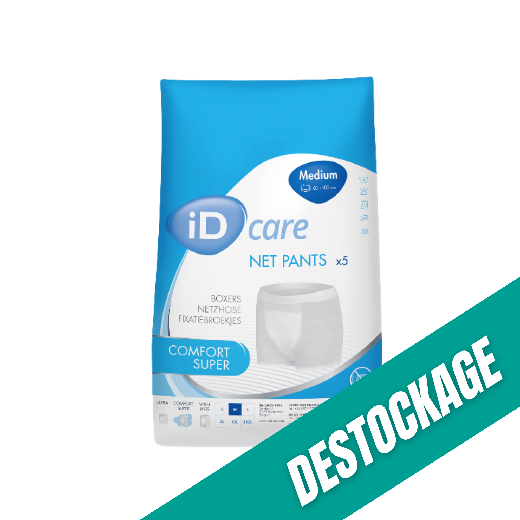 Slip de maintien ID Care Net Pants - Comfort - Plusieurs tailles - ID Care // Destockage