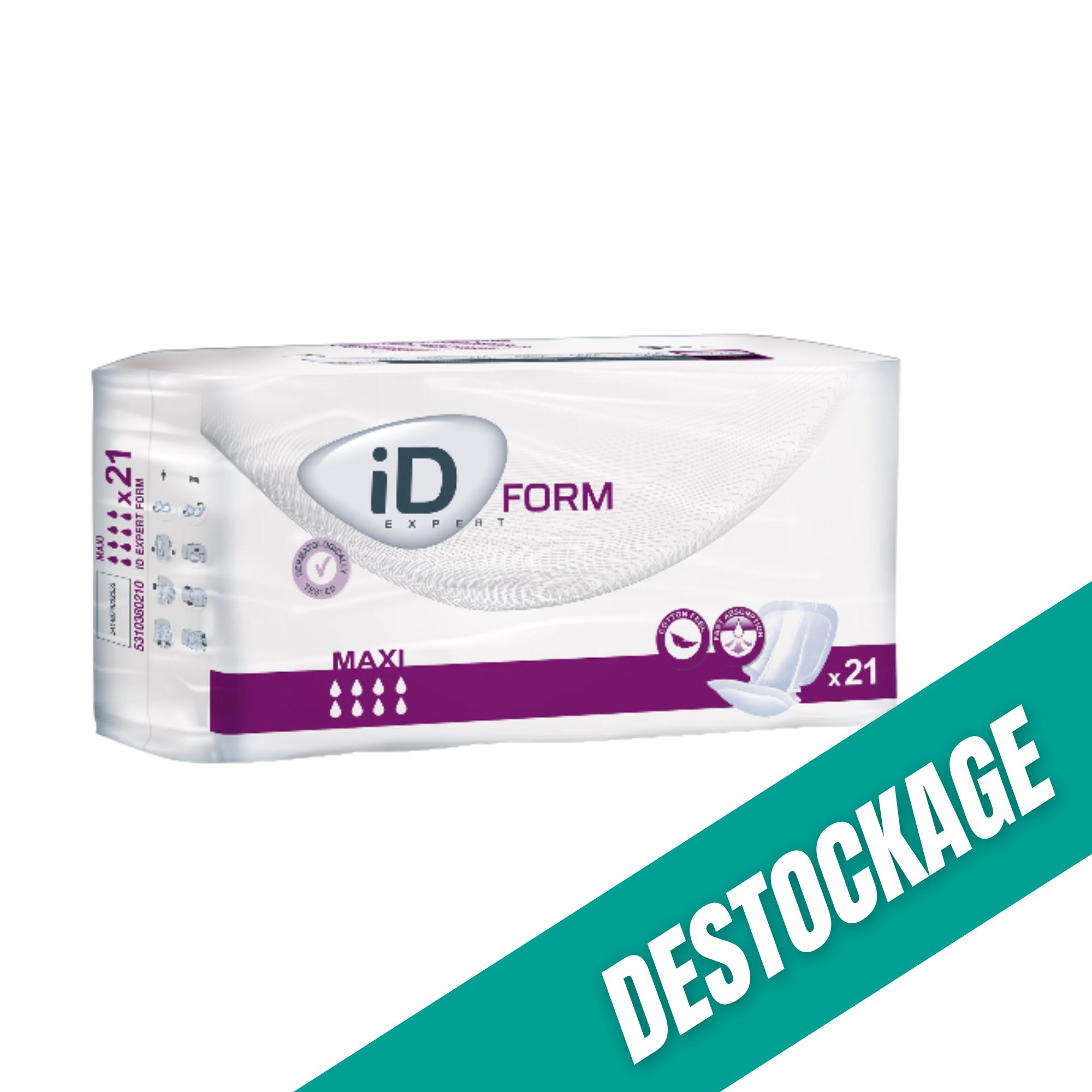 Protections Hygièniques ID Expert Form - Tailles & Absorptions Variées // Destockage