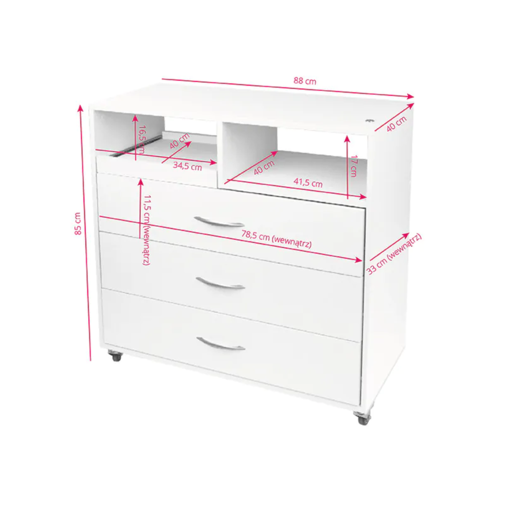 Meuble de Podologie - Y-200 Blanc - Essential by My Podologie - My Médical