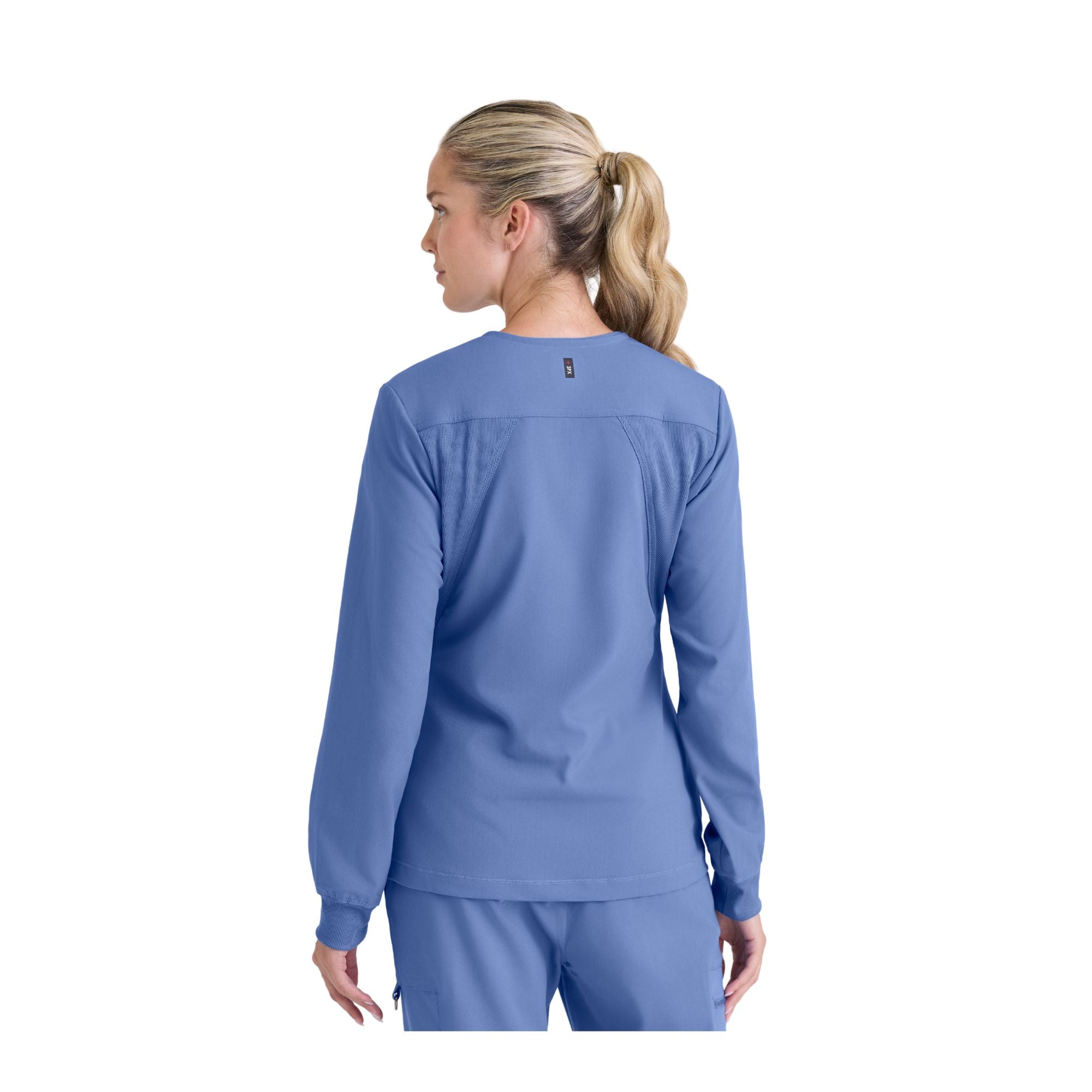 Mila - Veste médicale col rond - Femme - Grey's Anatomy Stretch Grey’s Anatomy 