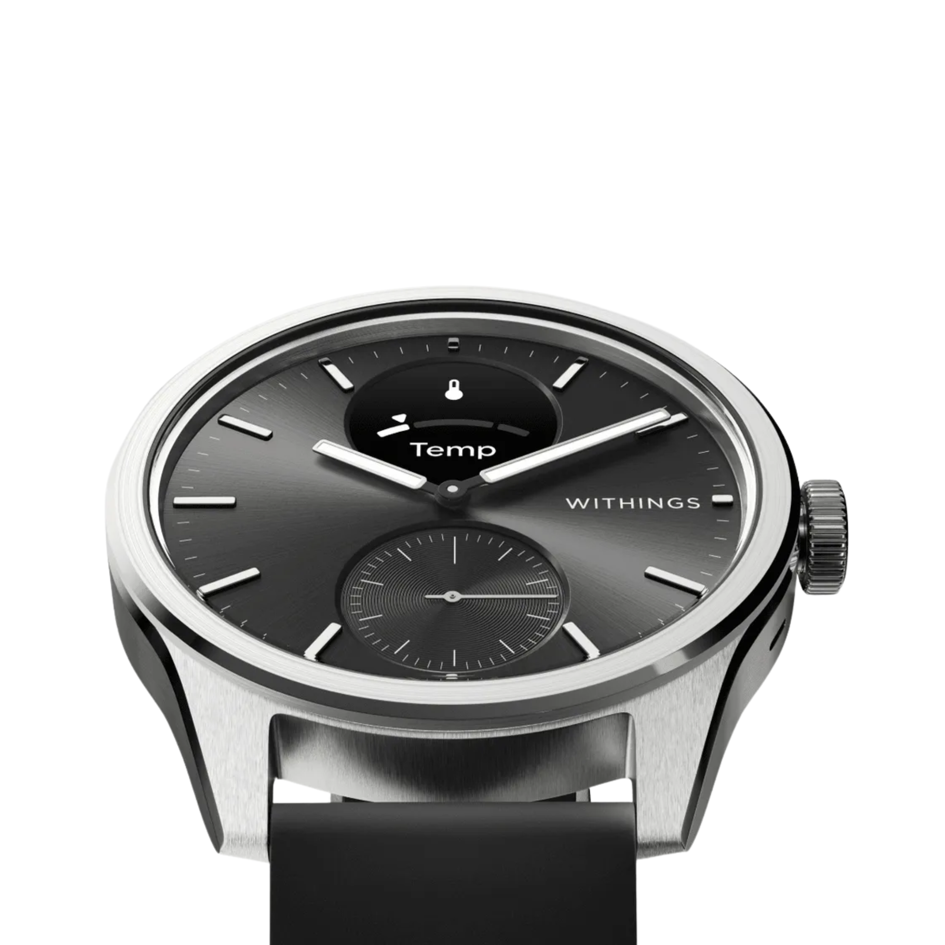 Montre Hybride Connectée - Scanwatch 2 - 42 mm - Noir - Withings - My Médical