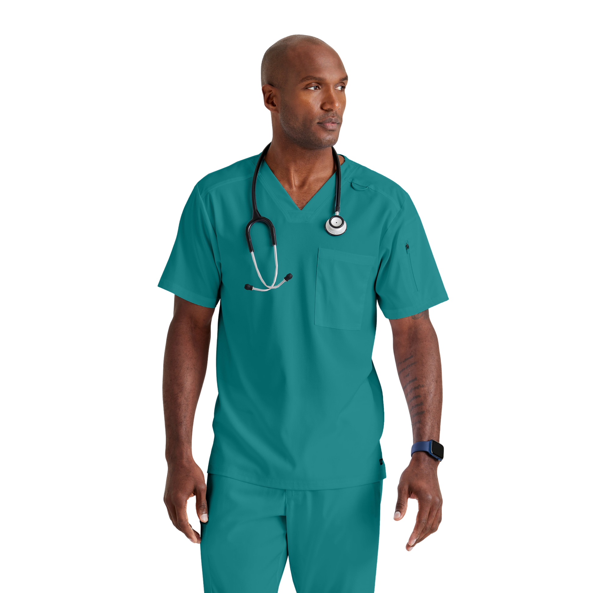 Murphy Top - Haut médical pratique et élégant - Homme - Grey's Anatomy Stretch GREYS ANATOMY STRETCH