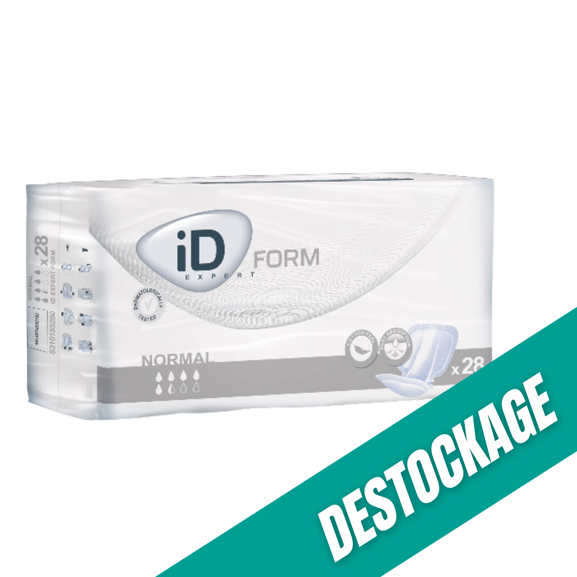 Protections Hygièniques ID Expert Form - Tailles & Absorptions Variées // Destockage