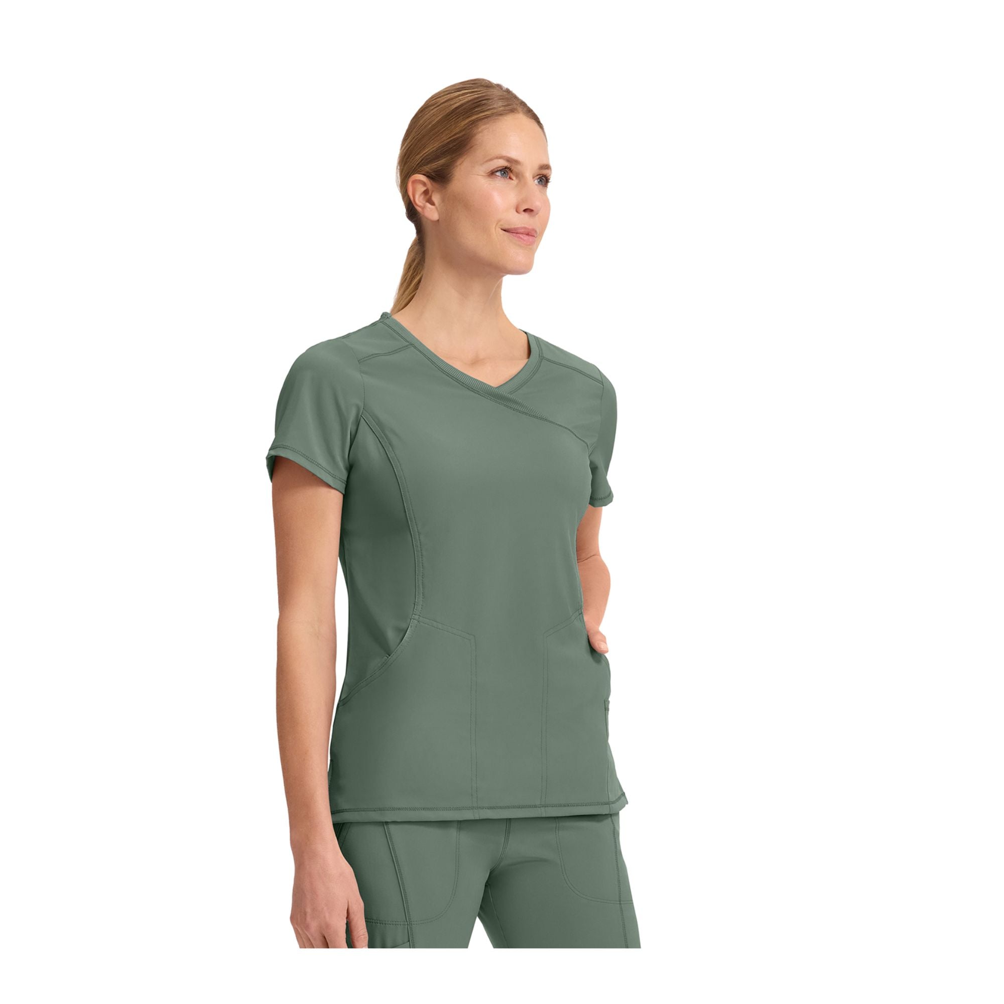 Ondres - Tunique médicale - Cache-coeur - 66 cm - Femme - Cherokee - My Médical