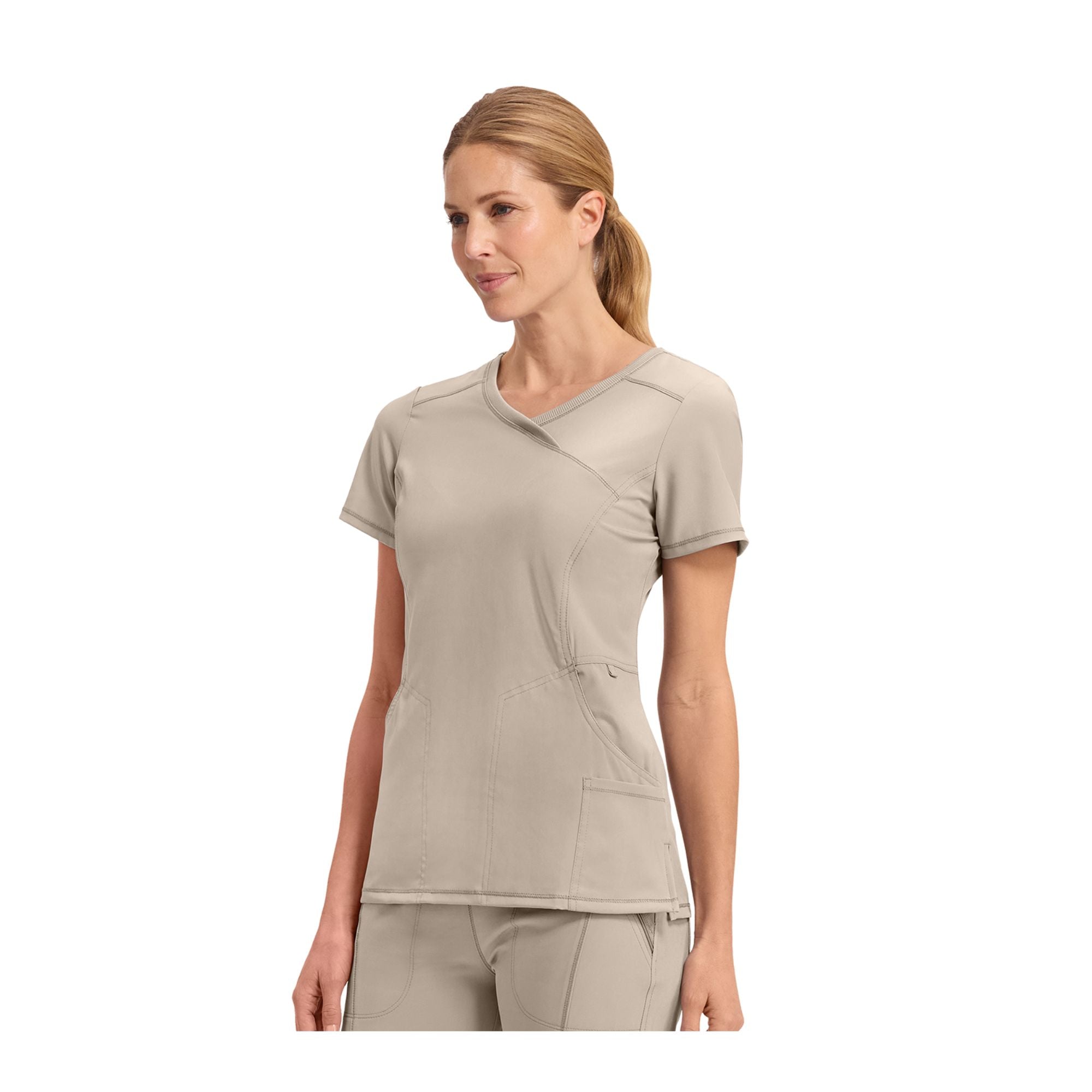 Ondres - Tunique médicale - Cache-coeur - 66 cm - Femme - Cherokee - My Médical
