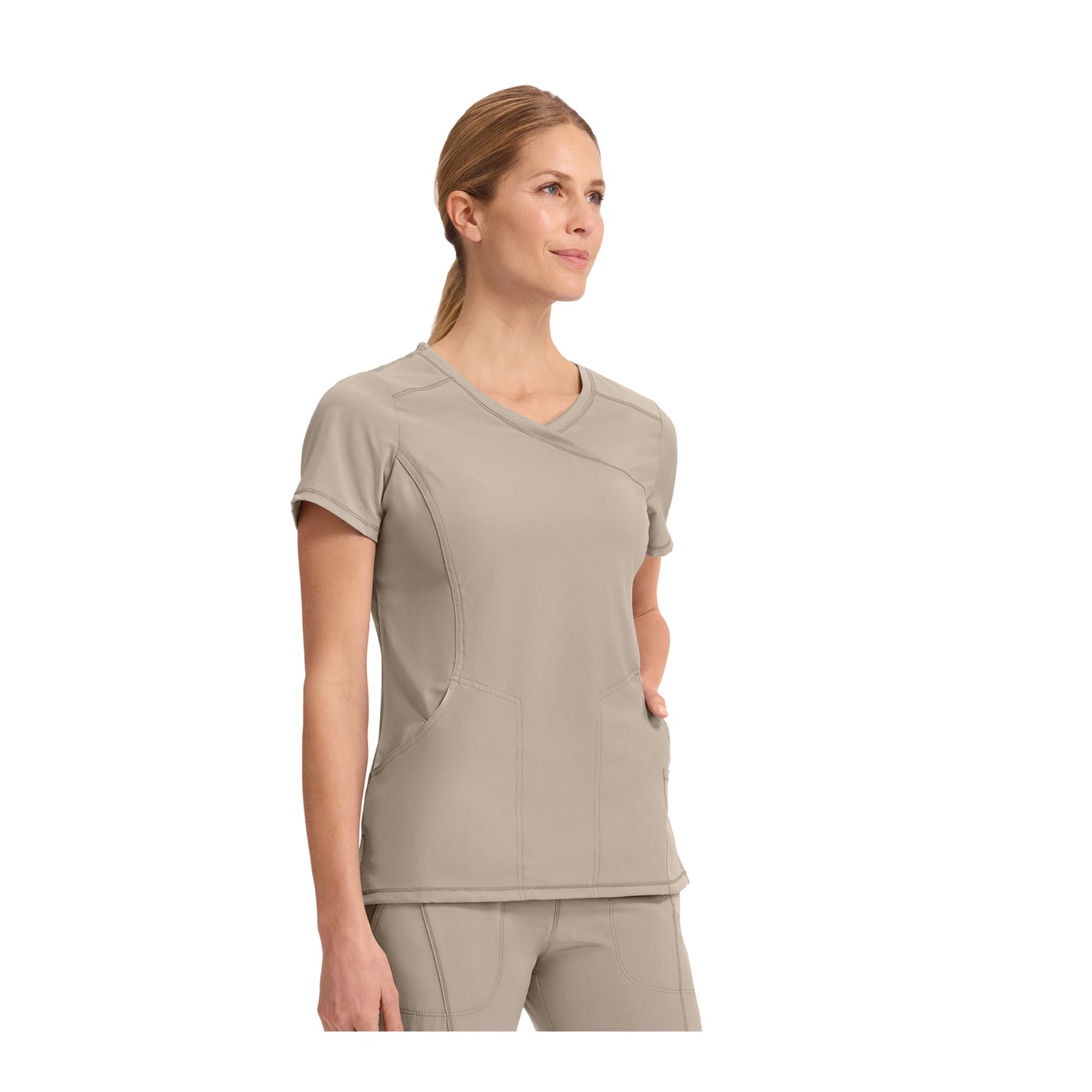 Ondres - Tunique médicale - Cache-coeur - 66 cm - Femme - Cherokee - My Médical