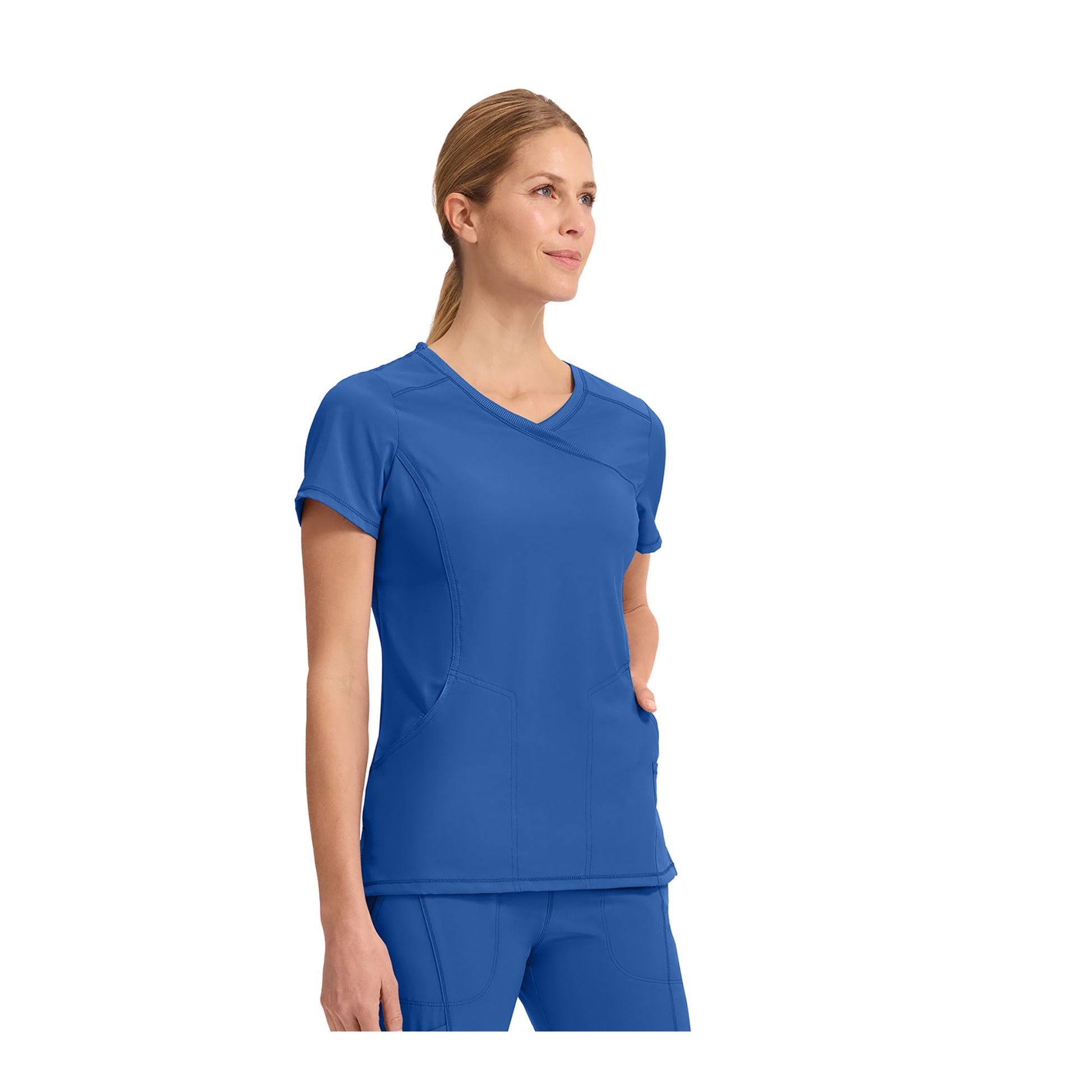 Ondres - Tunique médicale - Cache-coeur - 66 cm - Femme - Cherokee - My Médical