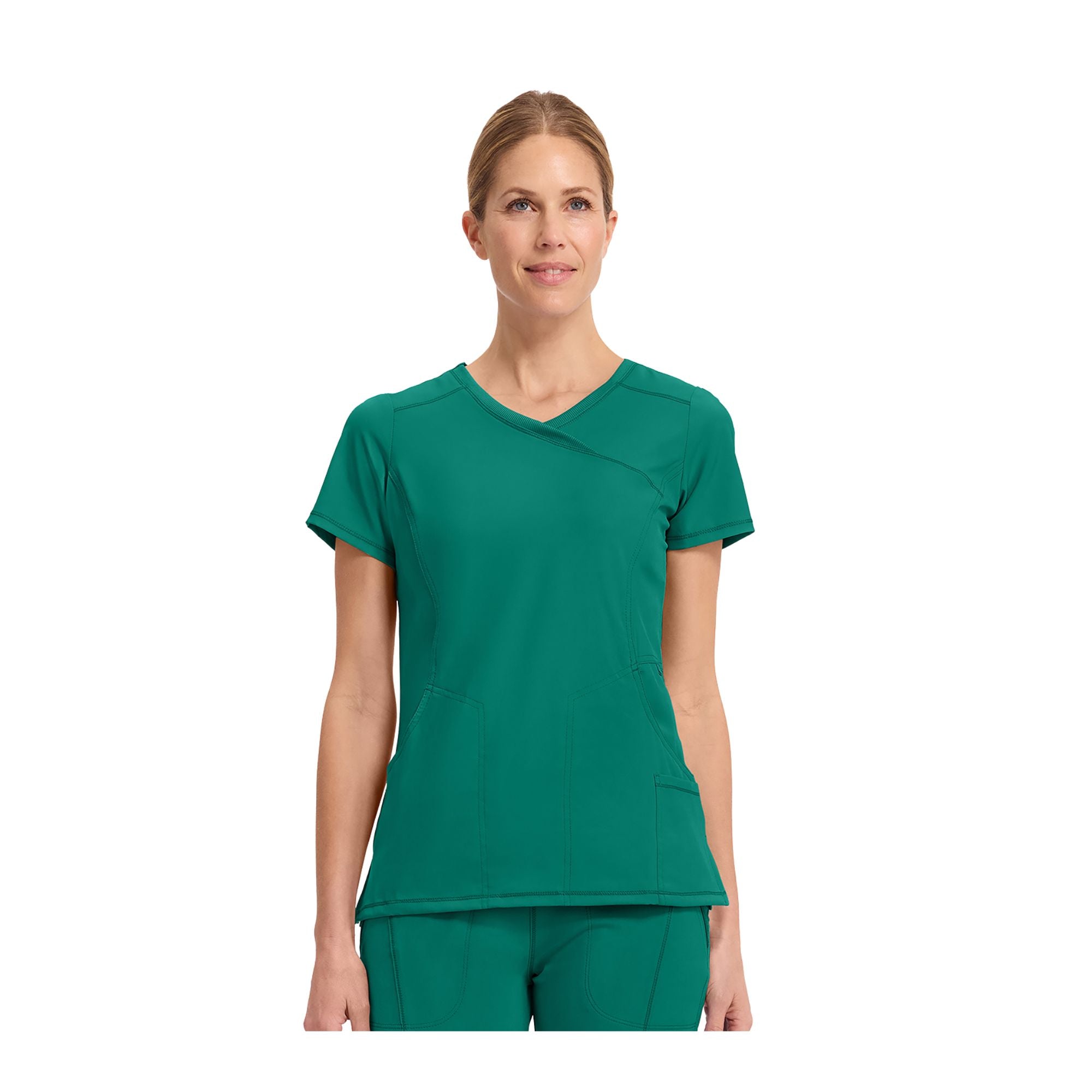 Ondres - Tunique médicale - Cache-coeur - 66 cm - Femme - Cherokee - My Médical
