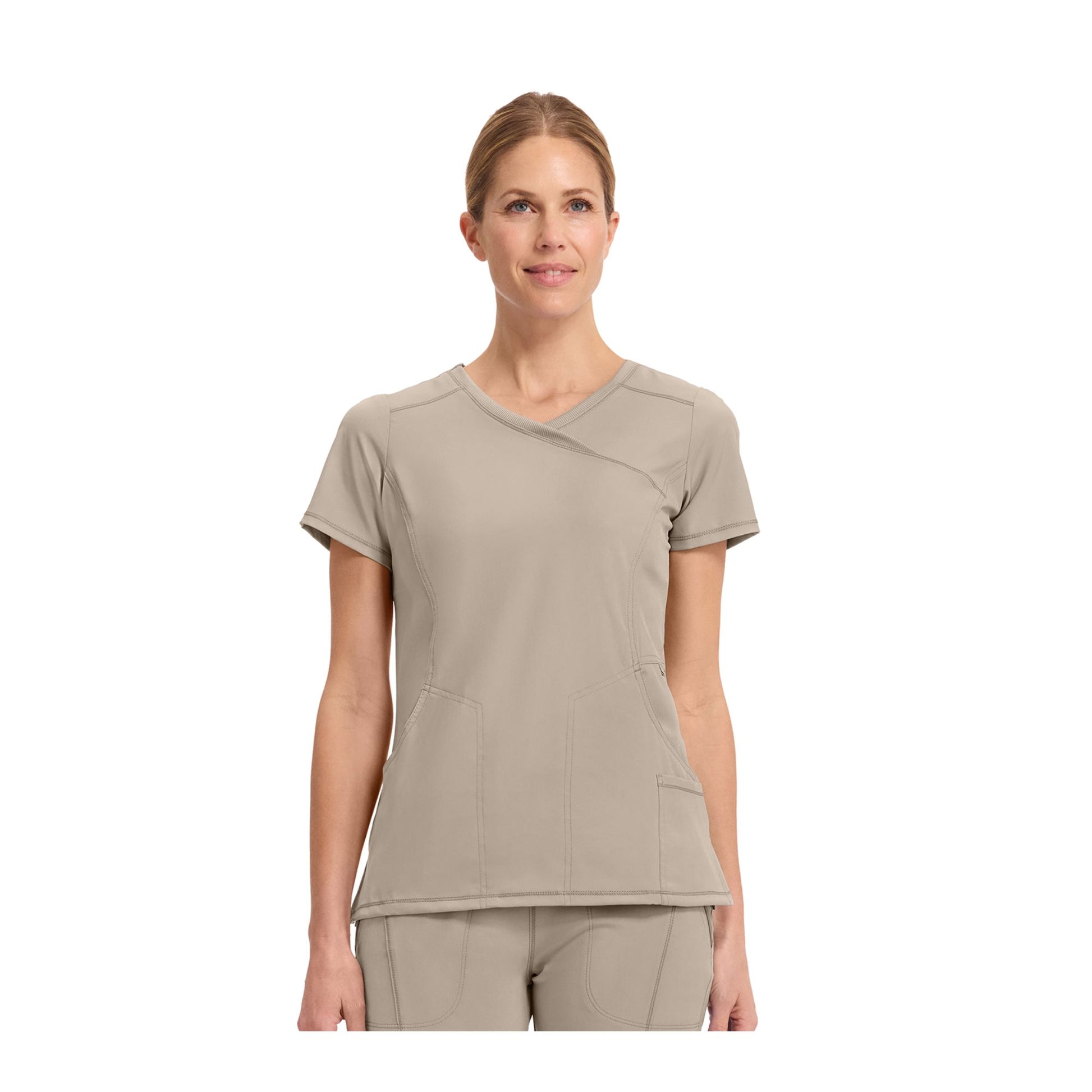 Ondres - Tunique médicale - Cache-coeur - 66 cm - Femme - Cherokee - My Médical