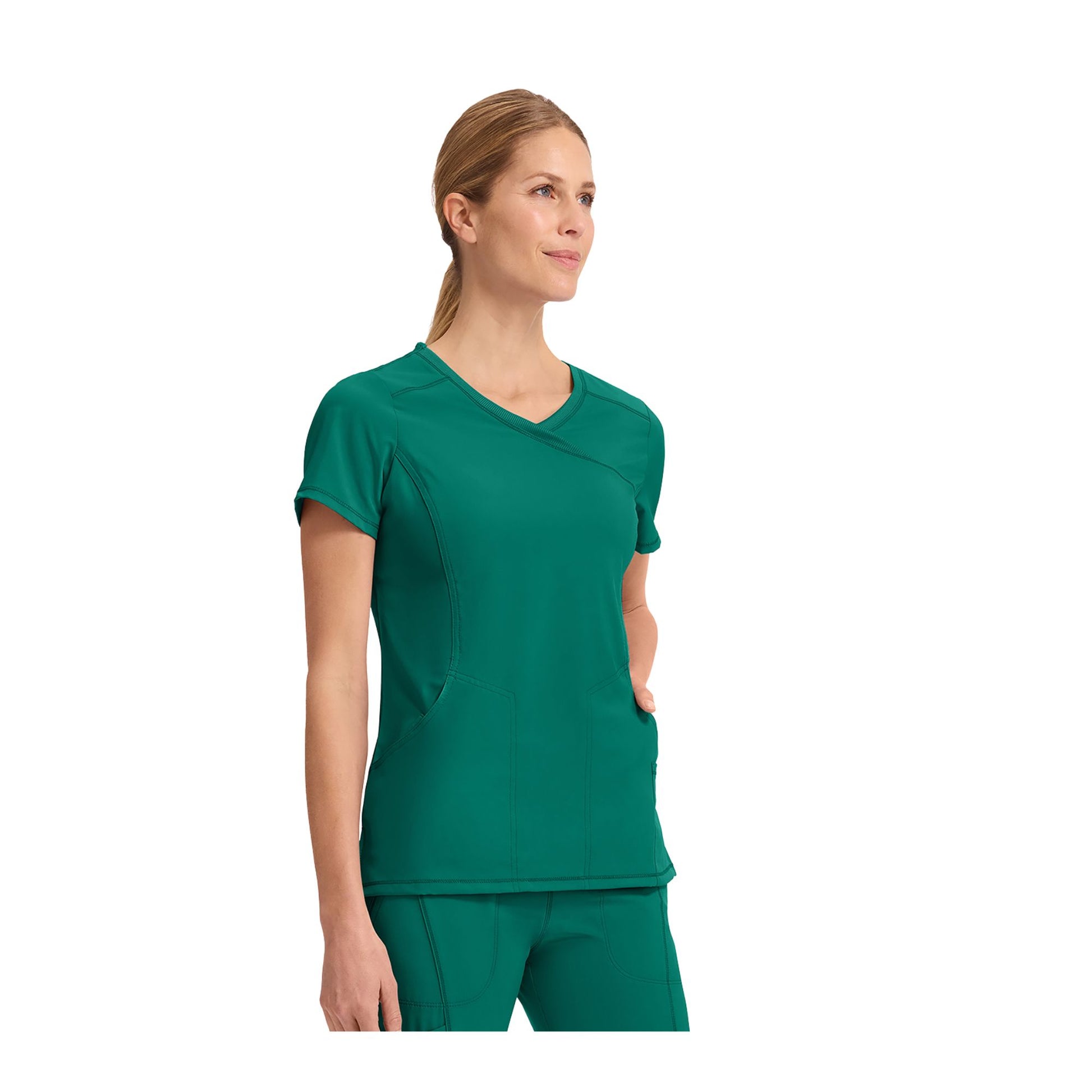 Ondres - Tunique médicale - Cache-coeur - 66 cm - Femme - Cherokee - My Médical