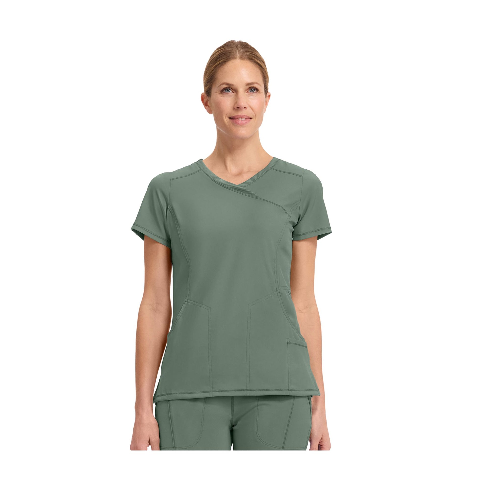 Ondres - Tunique médicale - Cache-coeur - 66 cm - Femme - Cherokee - My Médical