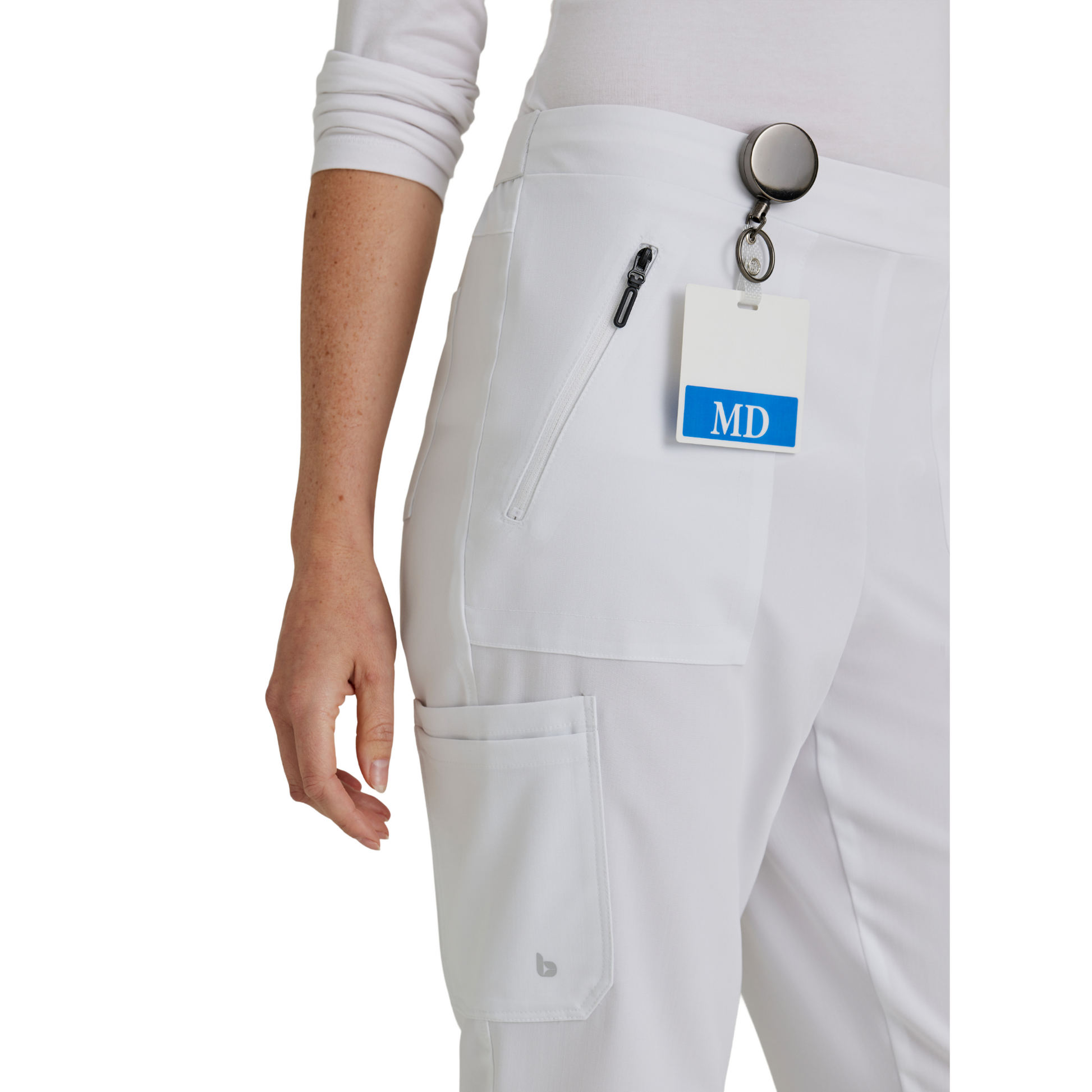 Purpose Pant - Pantalon médical fuselée taille haute - Femme - Barco Unify BARCO UNIFY