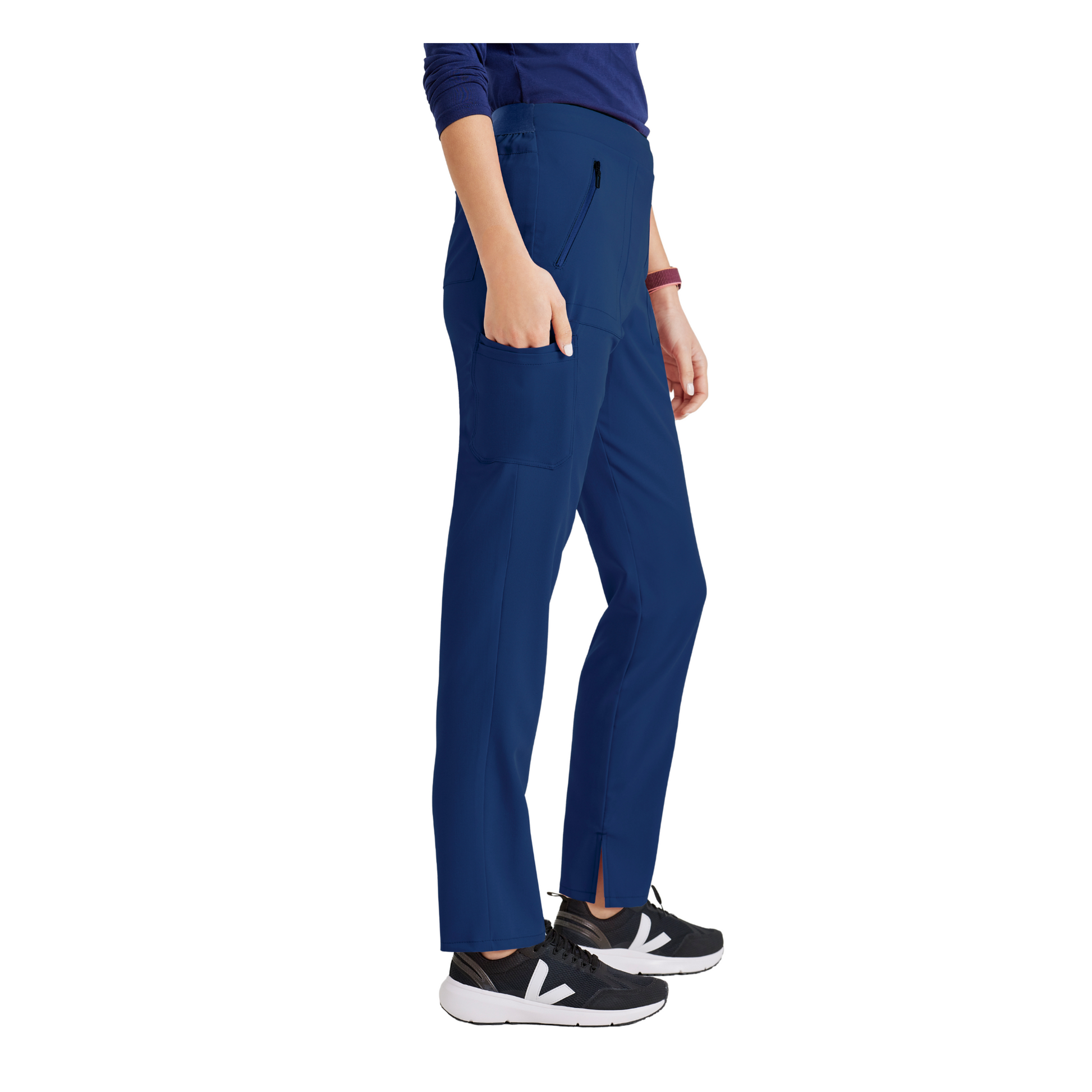 Purpose Pant - Pantalon médical fuselée taille haute - Femme - Barco Unify BARCO UNIFY