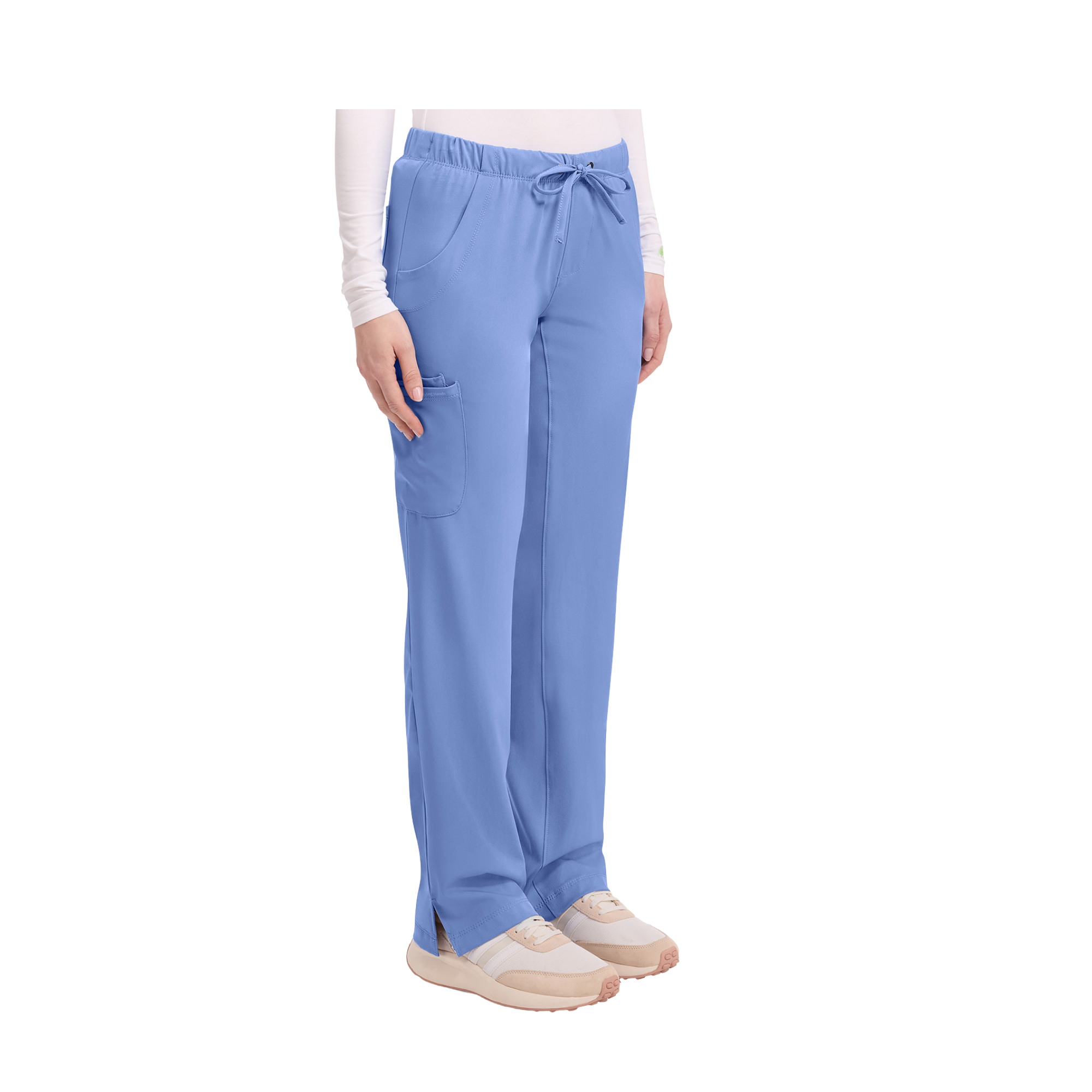 Rebecca - Pantalon évasé avec cordon de serrage - Femme - Healing Hands - 1 Healing Hands 