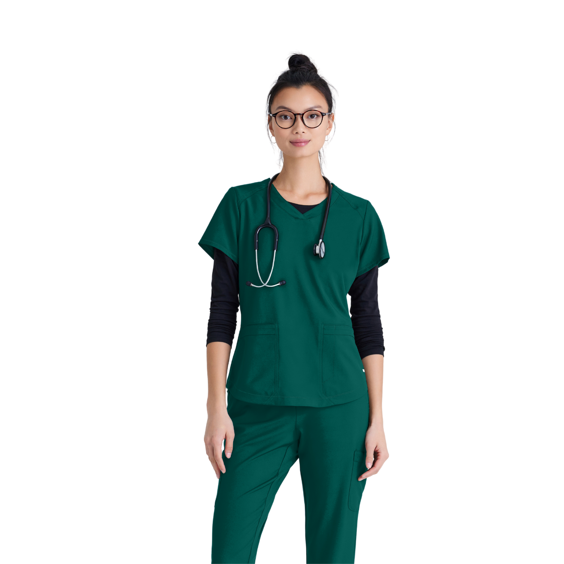 Rhythm Top - Tunique médicale classique et moderne - Femme - Grey’s Anatomy Evolve GREYS ANATOMY EVOLVE