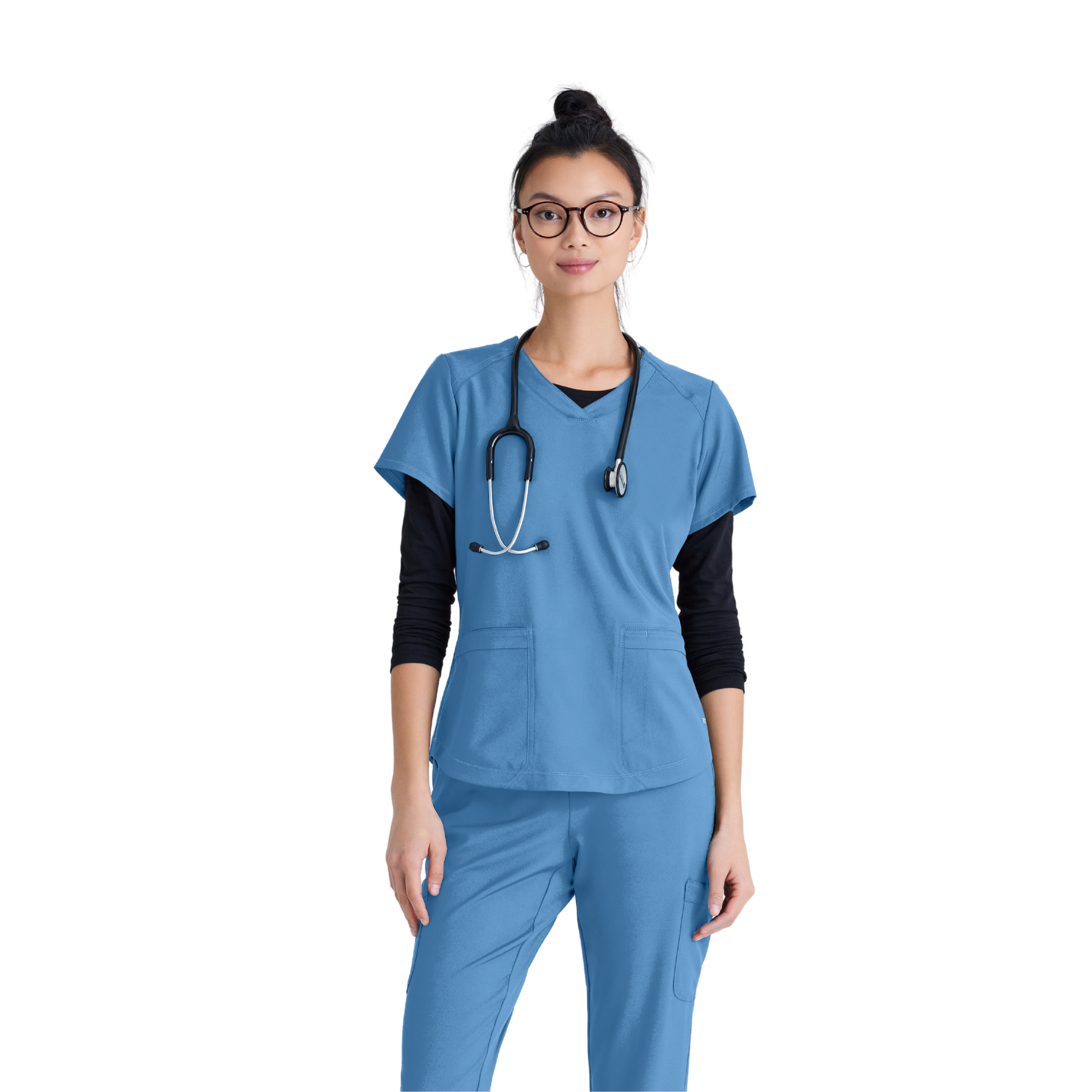 Rhythm Top - Tunique médicale classique et moderne - Femme - Grey’s Anatomy Evolve GREYS ANATOMY EVOLVE