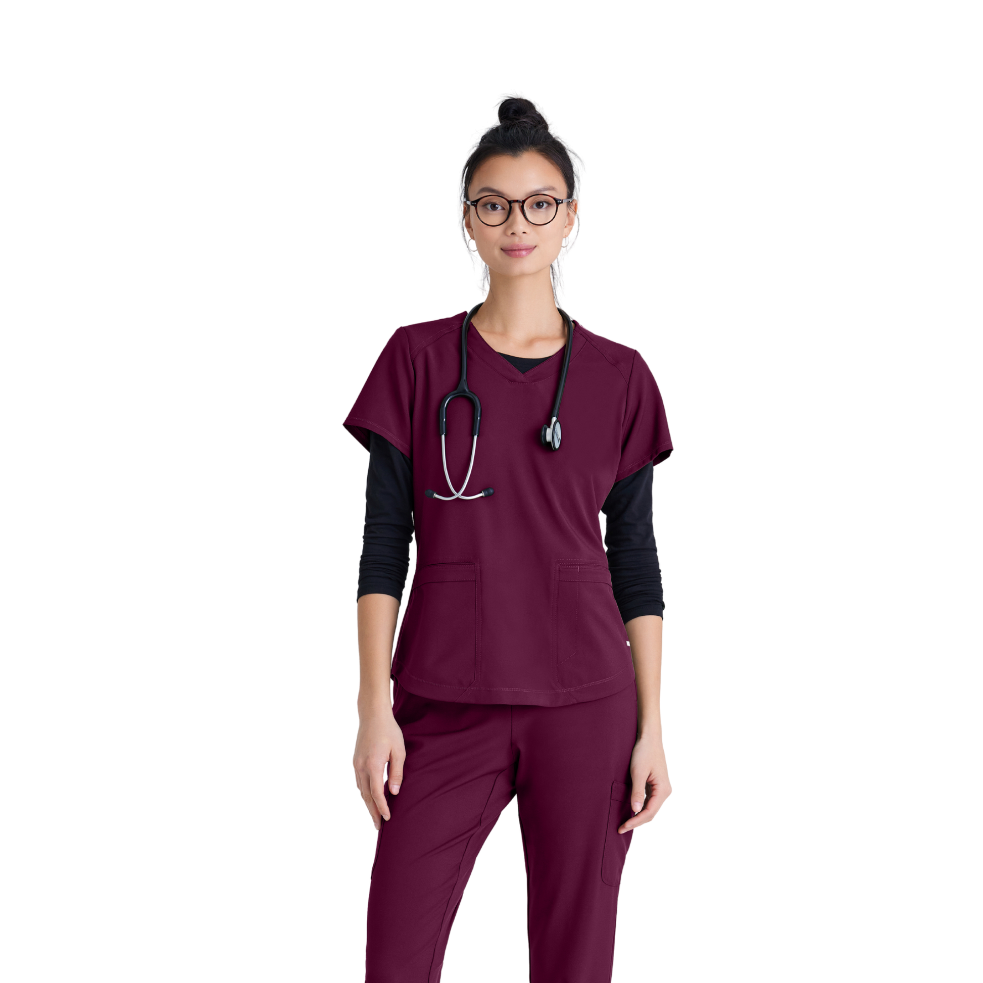 Rhythm Top - Tunique médicale classique et moderne - Femme - Grey’s Anatomy Evolve GREYS ANATOMY EVOLVE
