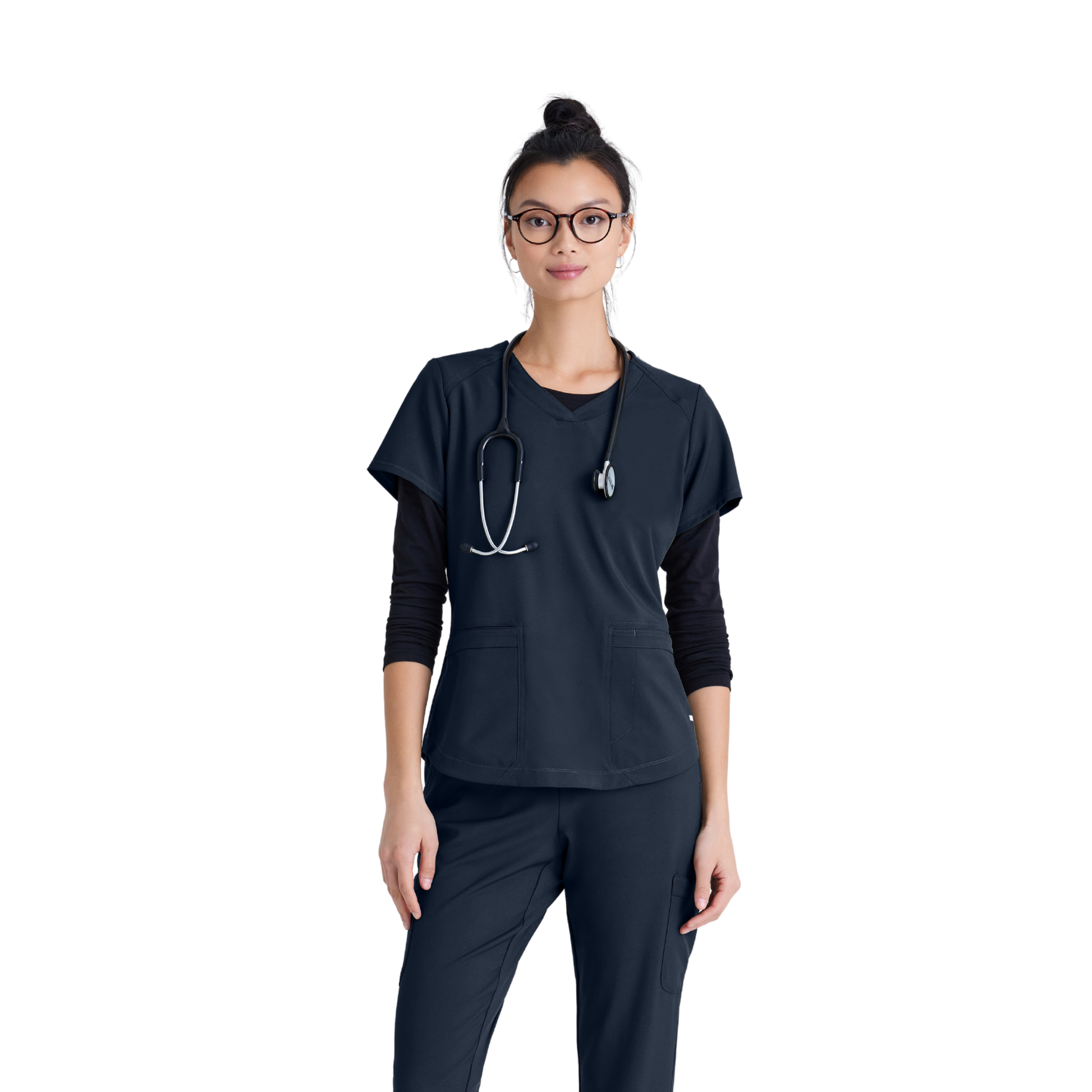 Rhythm Top - Tunique médicale classique et moderne - Femme - Grey’s Anatomy Evolve GREYS ANATOMY EVOLVE