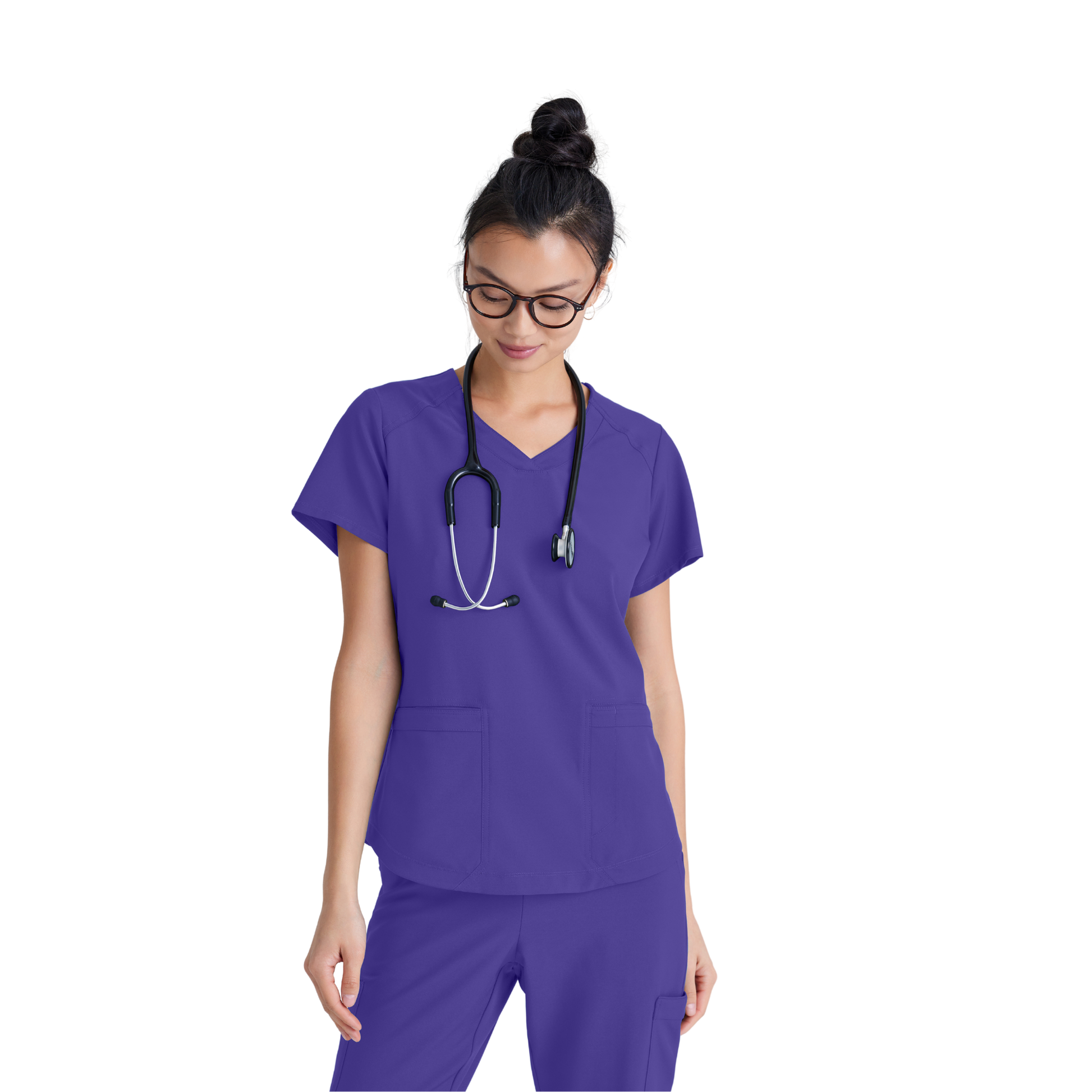 Rhythm Top - Tunique médicale classique et moderne - Femme - Grey’s Anatomy Evolve GREYS ANATOMY EVOLVE