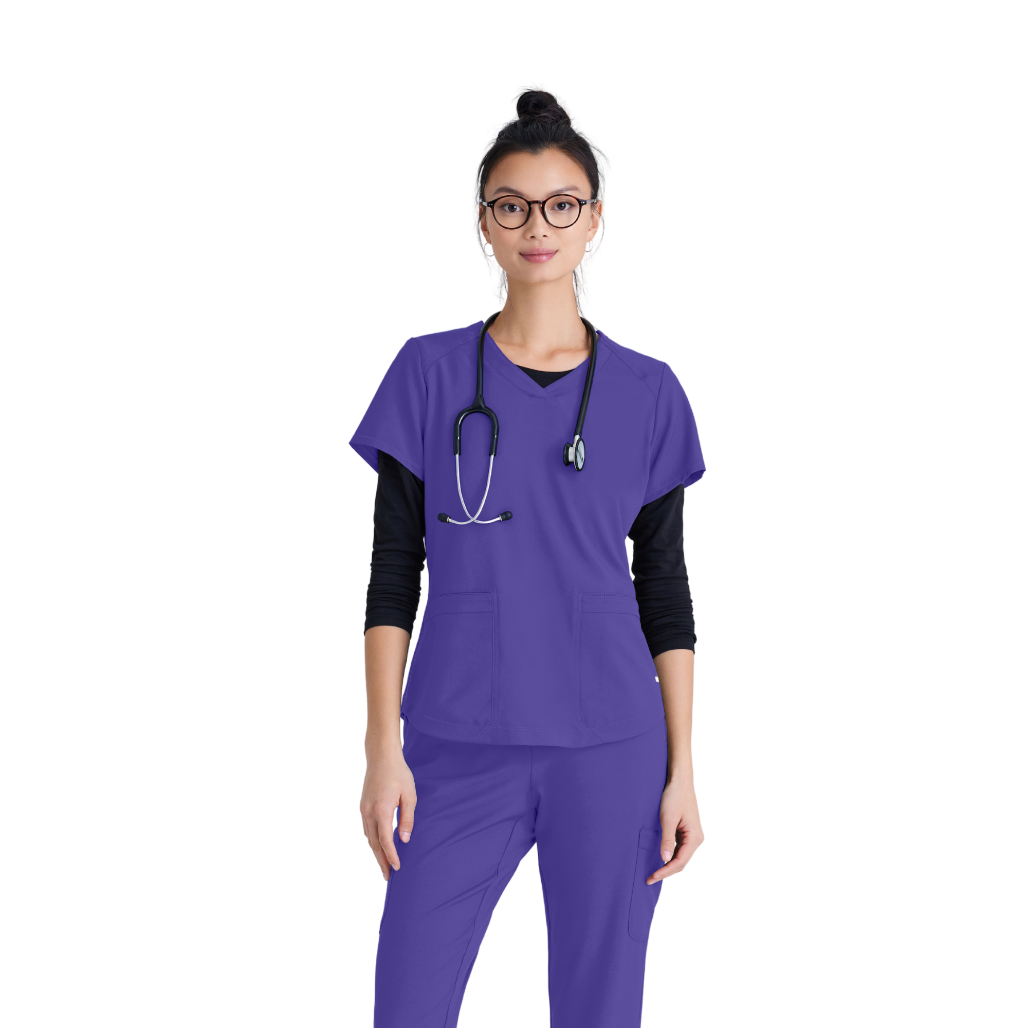 Rhythm Top - Tunique médicale classique et moderne - Femme - Grey’s Anatomy Evolve GREYS ANATOMY EVOLVE