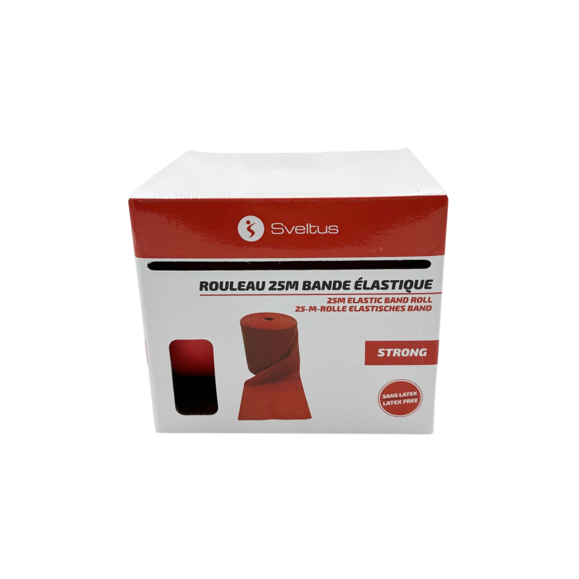 Rouleau Bande Élastique TPE/TPR - 25 m - Sveltus