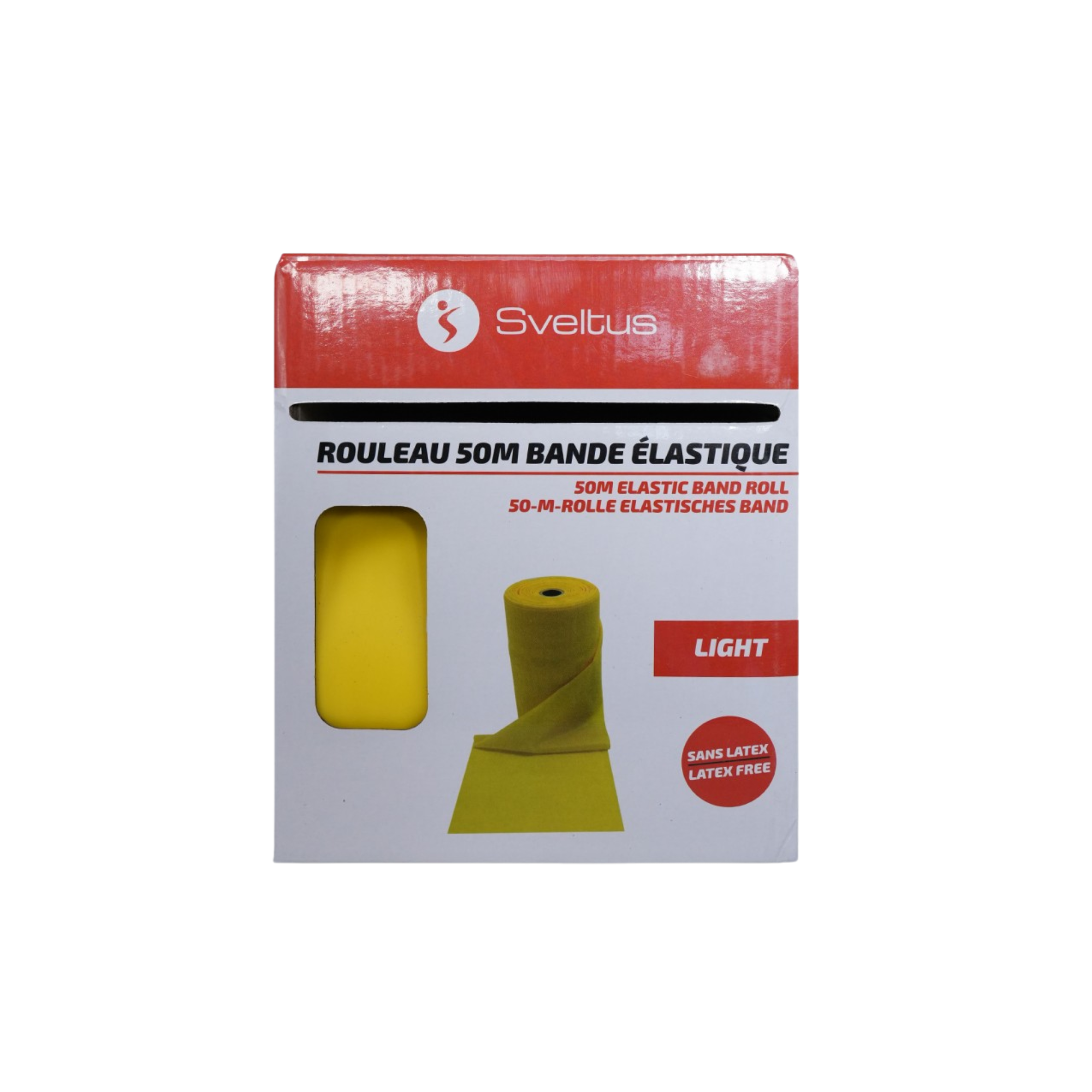 Rouleau Bande Élastique TPE/TPR - 50 m - Sveltus