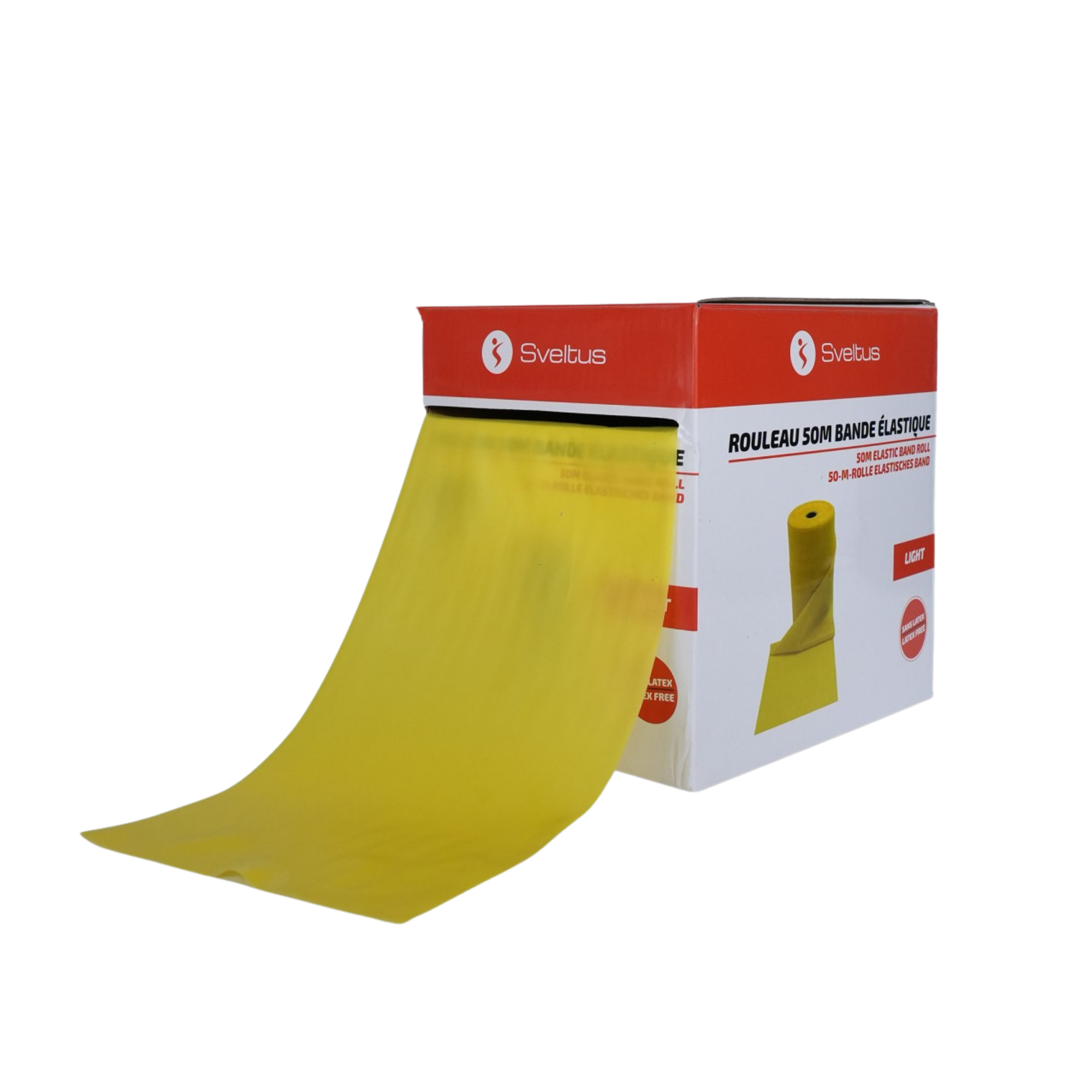 Rouleau Bande Élastique TPE/TPR - 50 m - Sveltus