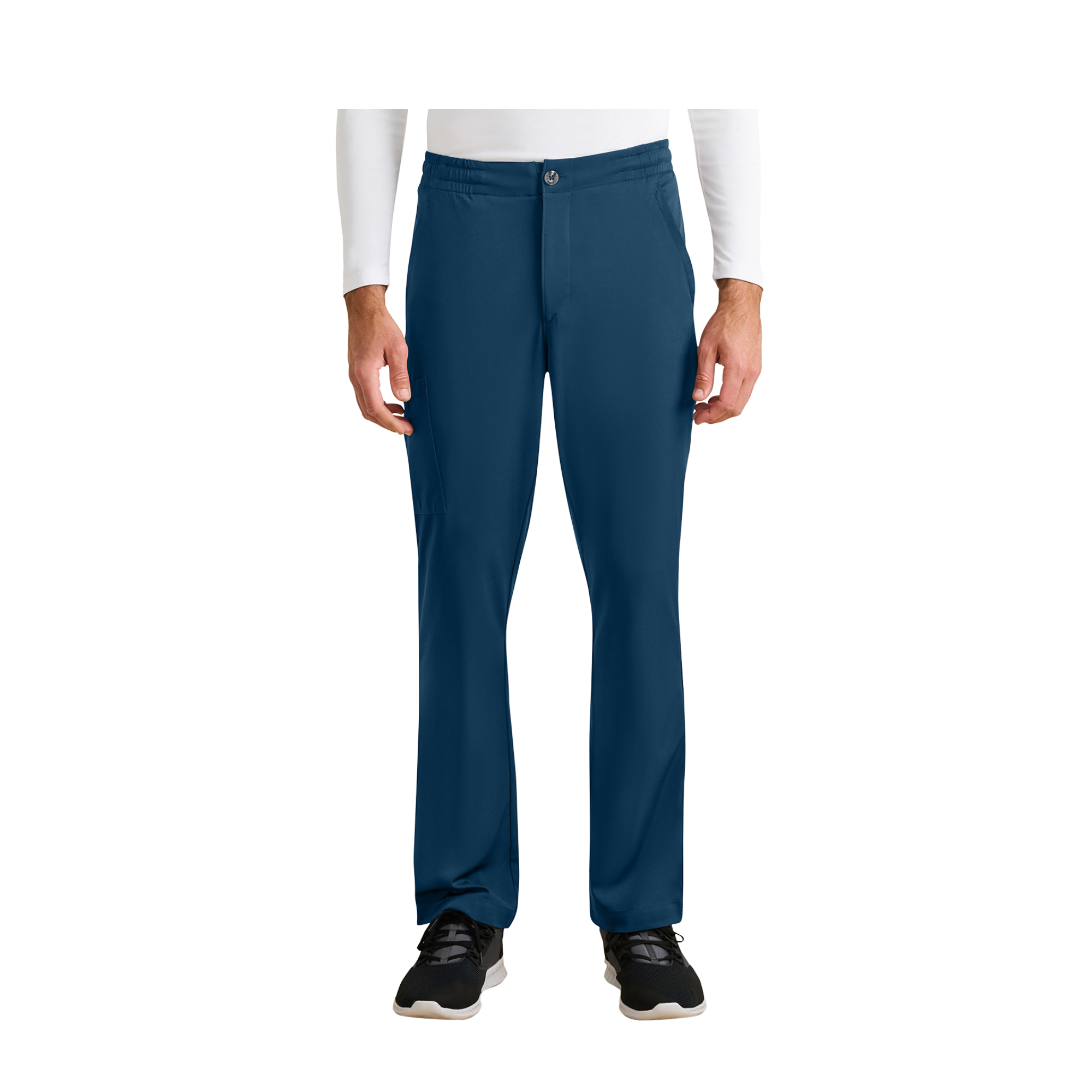 Ryan - Pantalon - Ceinture élastique - Homme - Healing Hands Healing Hands  Bleu Canard / 3XL