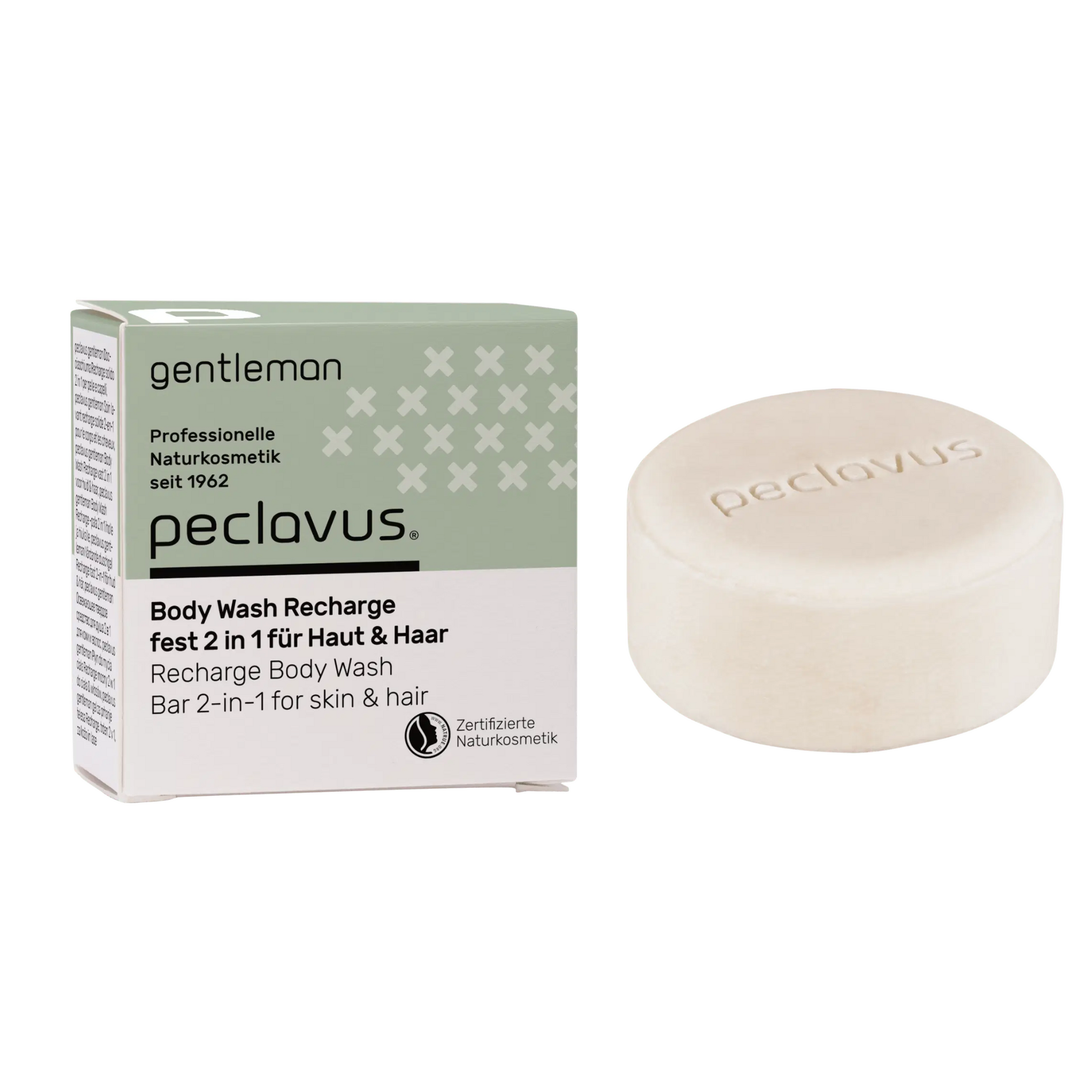 Savon Solide 2 en 1 pour homme - Peclavus - My Médical