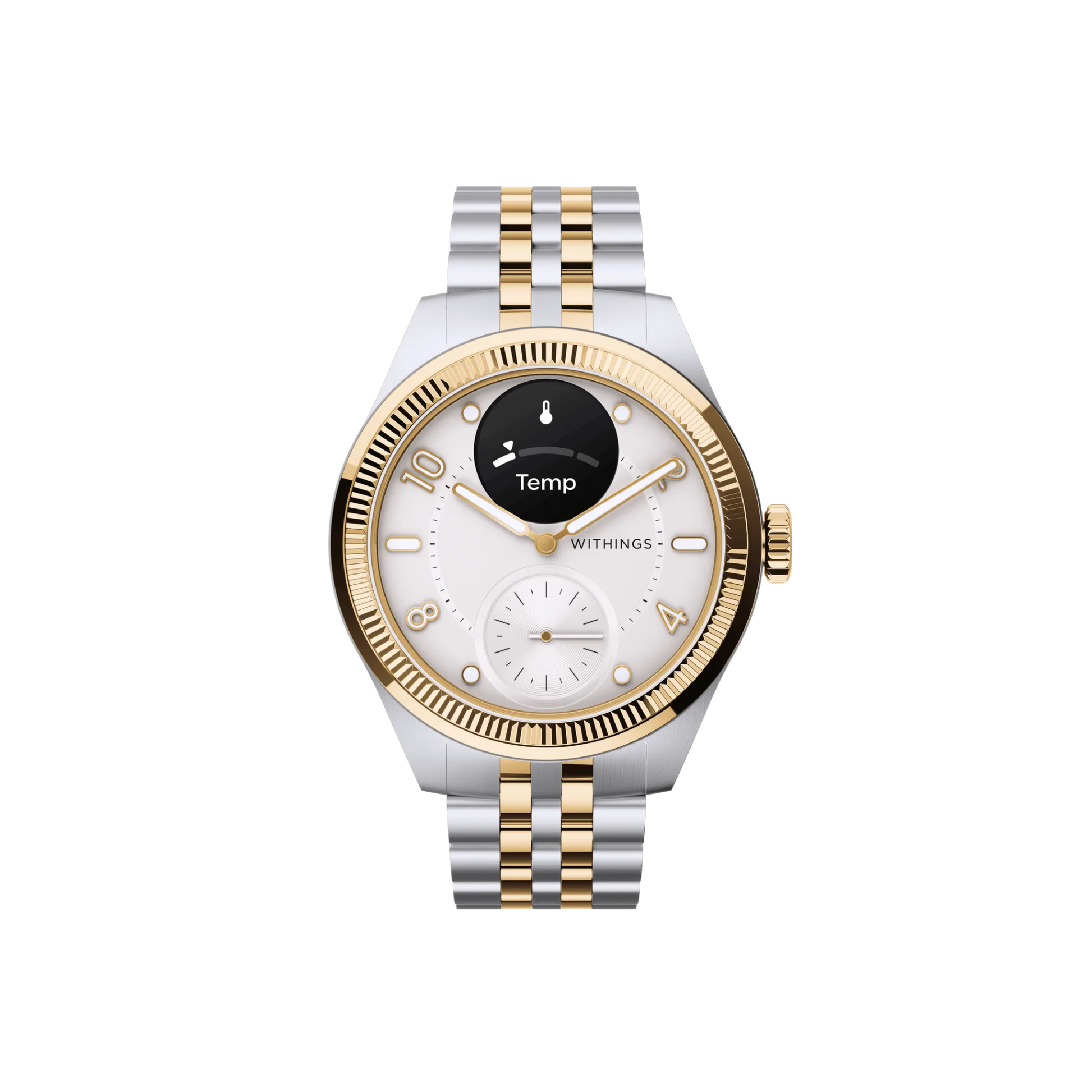 ScanWatch 2 Nova Brillant - Montre Hybride Connectée - 39 mm - 2 coloris - Withings - My Médical